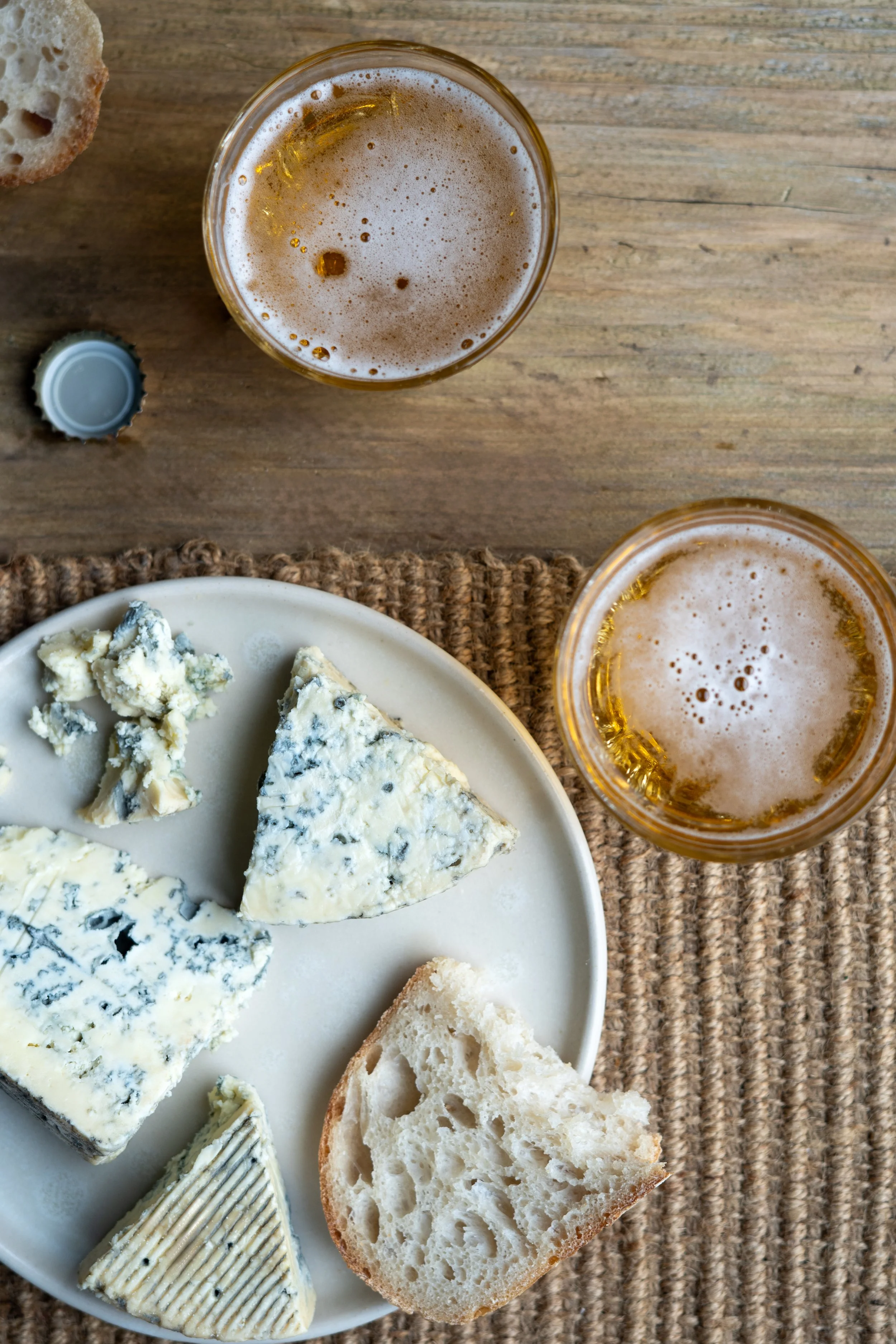 Cashel Blue and craft beer, Photography by Loraine Cox Photography