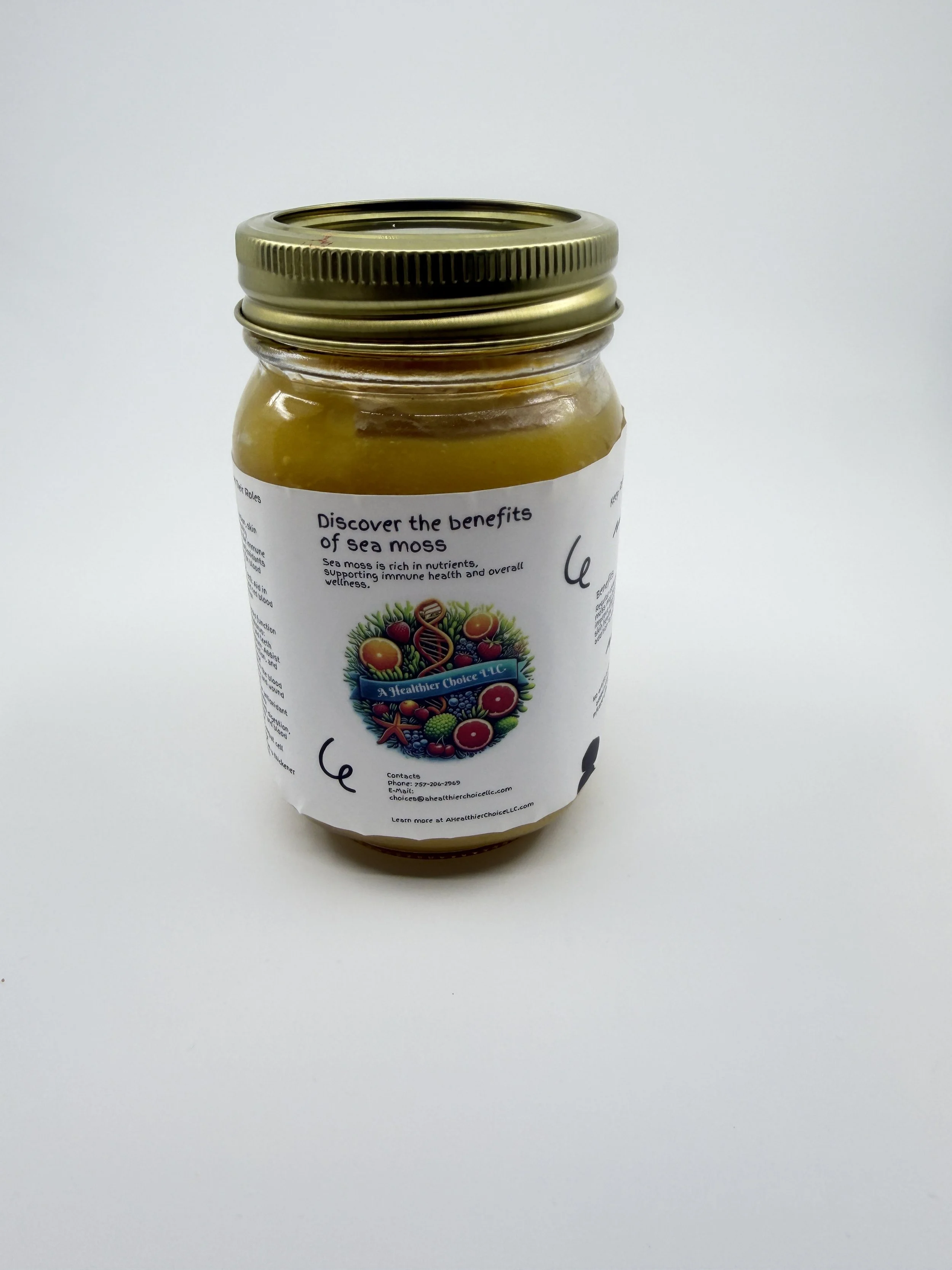 🥭🌿 Mango Sea Moss – Sunshine in a Spoonful - 16 oz