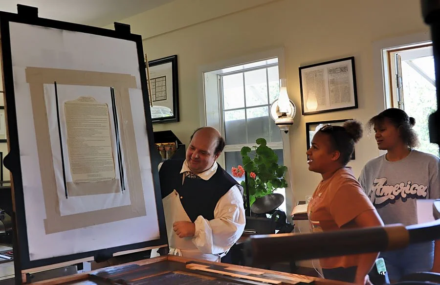 Declaration of Independence Printmaking 