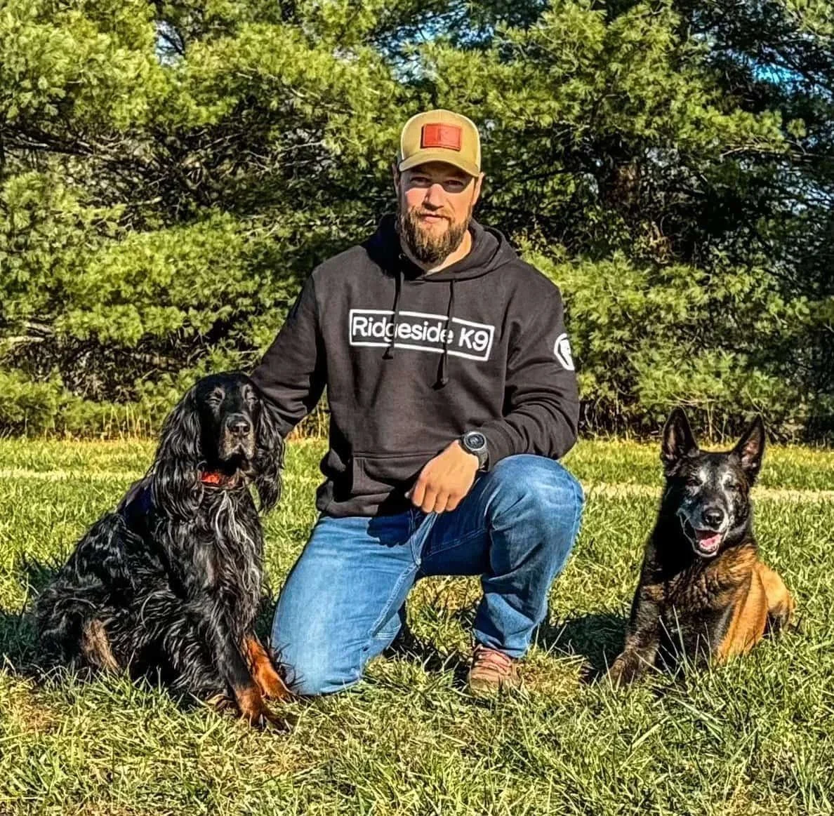 Professional dog training team serving Charlottesville Virginia