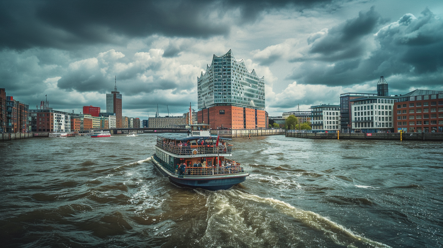 Hamburg Harbour Cruise (2h) – Book Now | Live Commentary