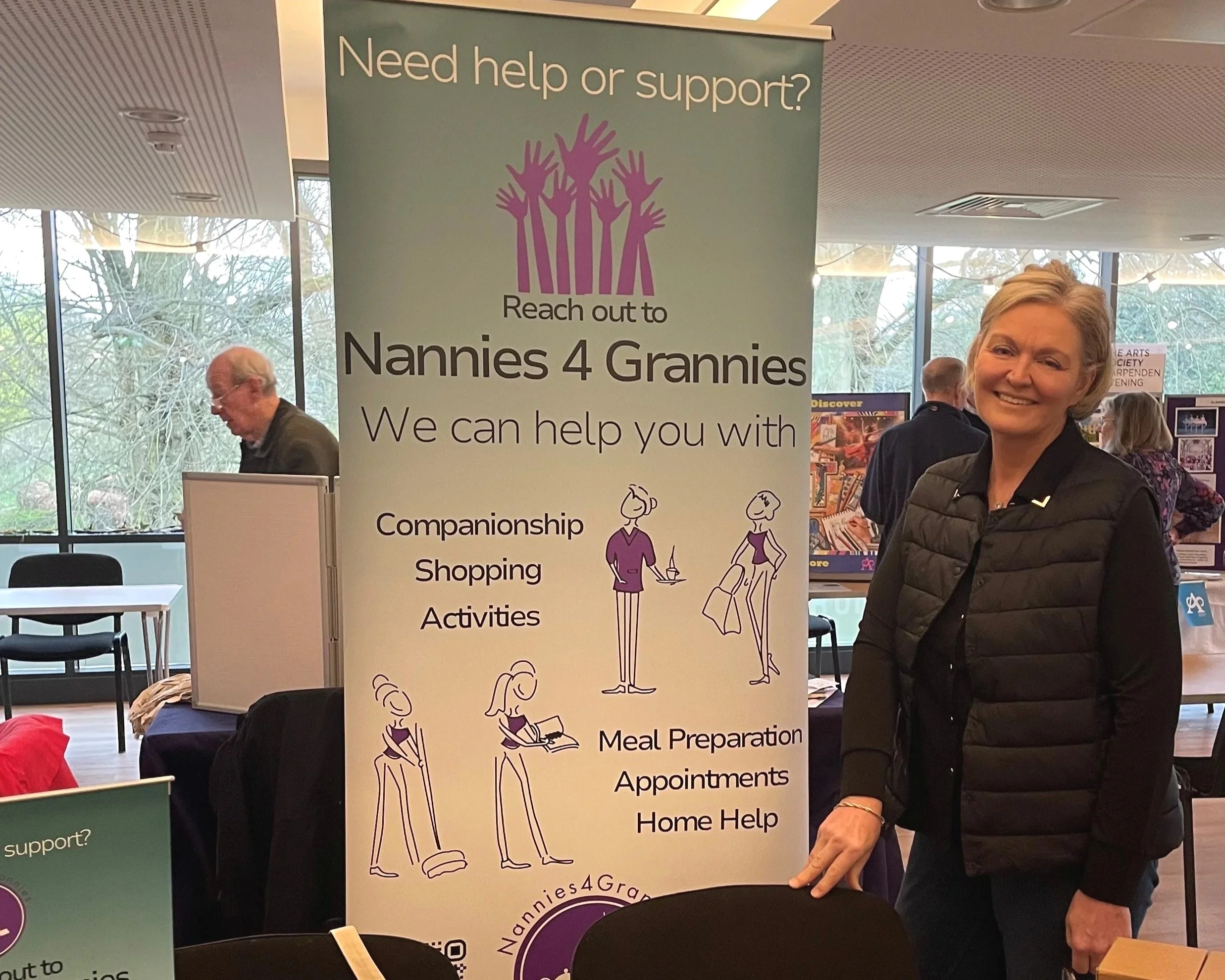 Nannies 4 Grannies at the Harpenden Seniors Fair – A Wonderful Day! 🎉