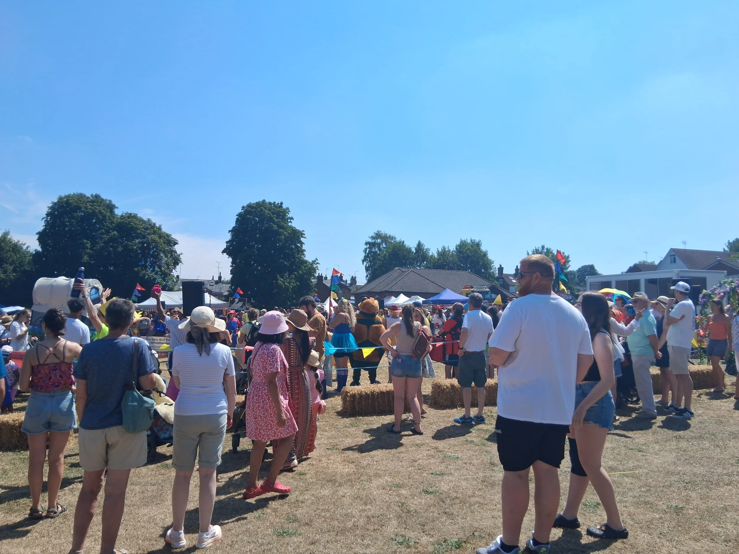 People enjoying Wheathampstead Village Day 2026