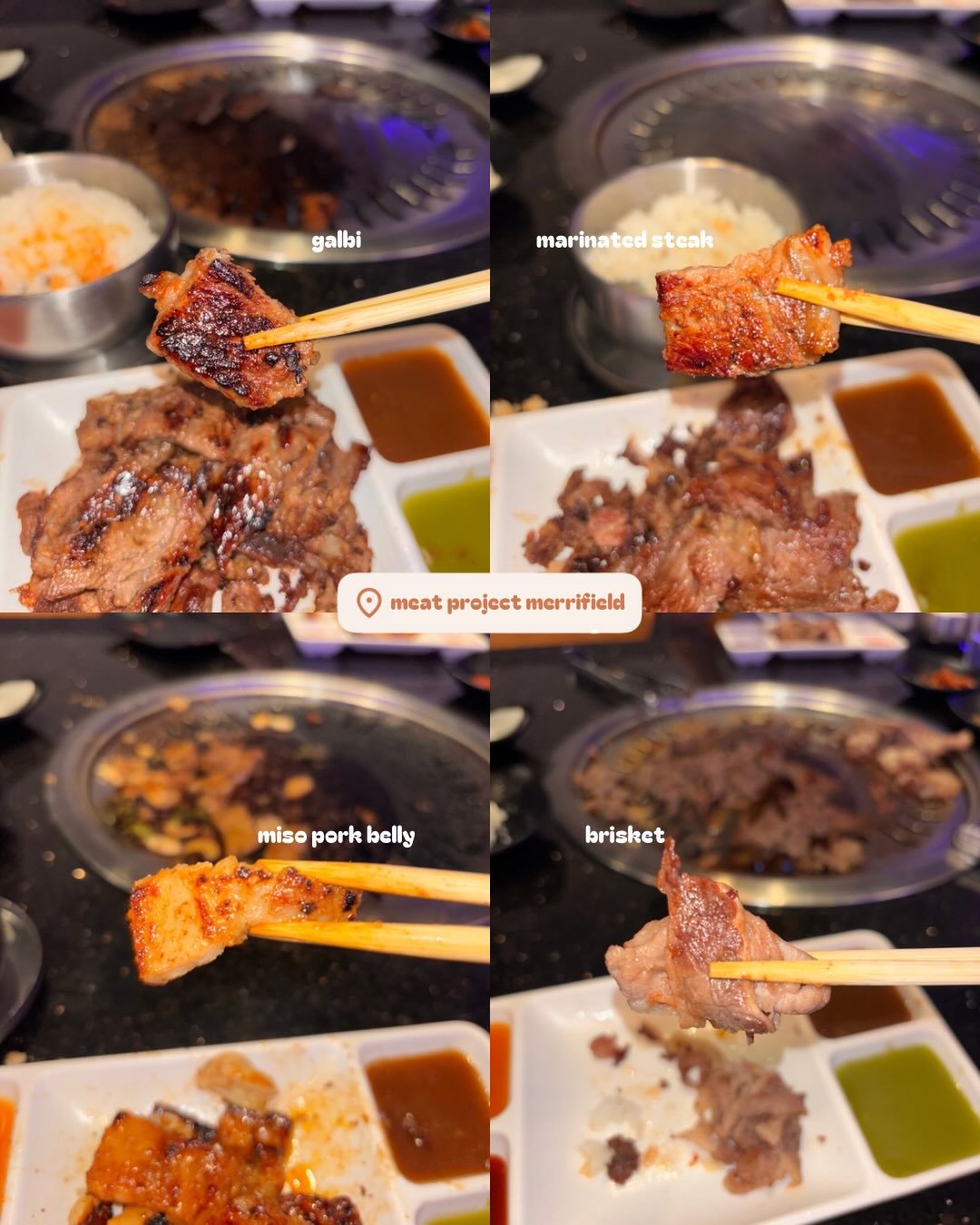 Cozy weather = comfort meals 🥩✨

One of my fav go-to&rsquo;s (tbh year-round but especially) during the colder months is #koreanbbq. We absolutely adore @meatproject_fairfax for their great cuts, unlimited sides, &amp; great #ayce price. 

Check out