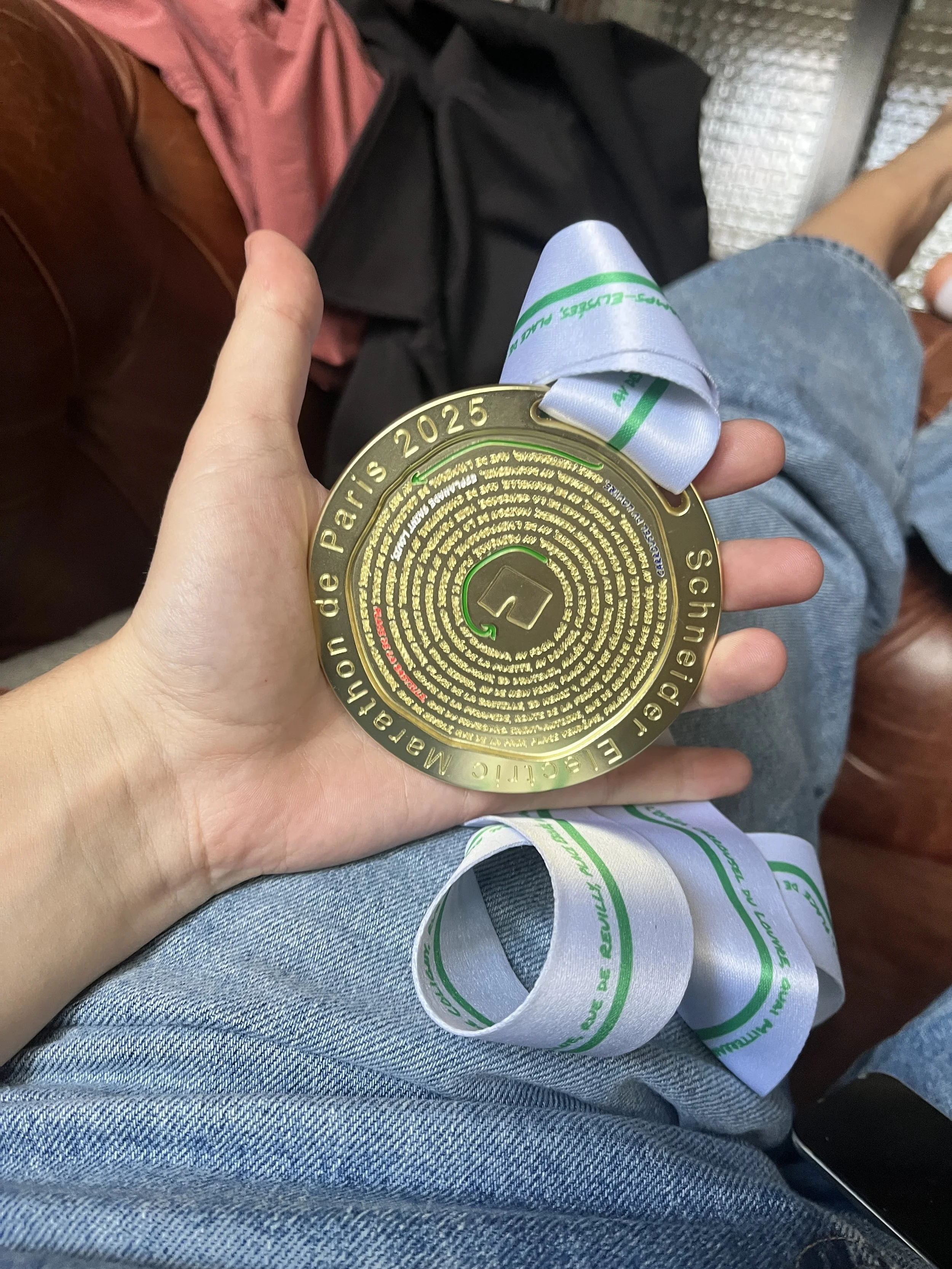 Médaille du Marathon de Paris 2025