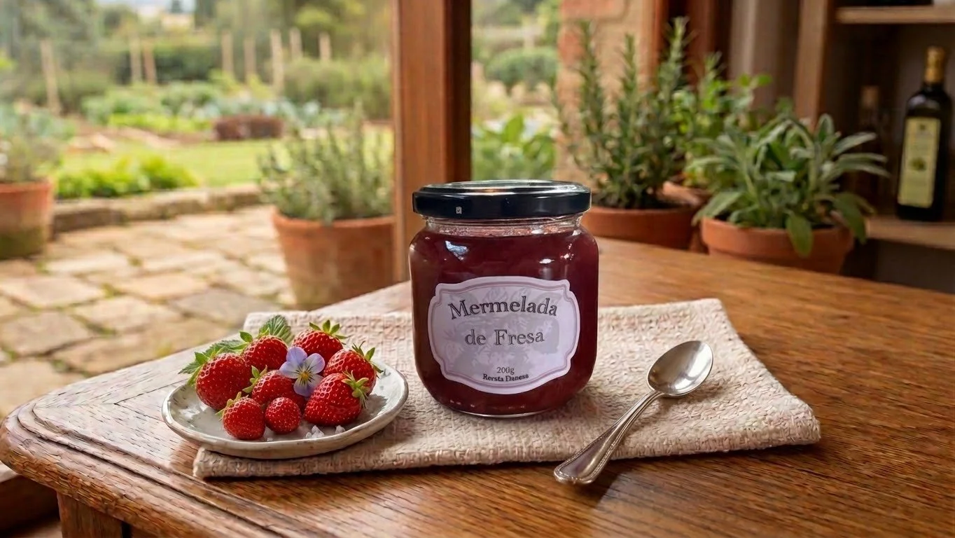 Mermelada de fresa Mula