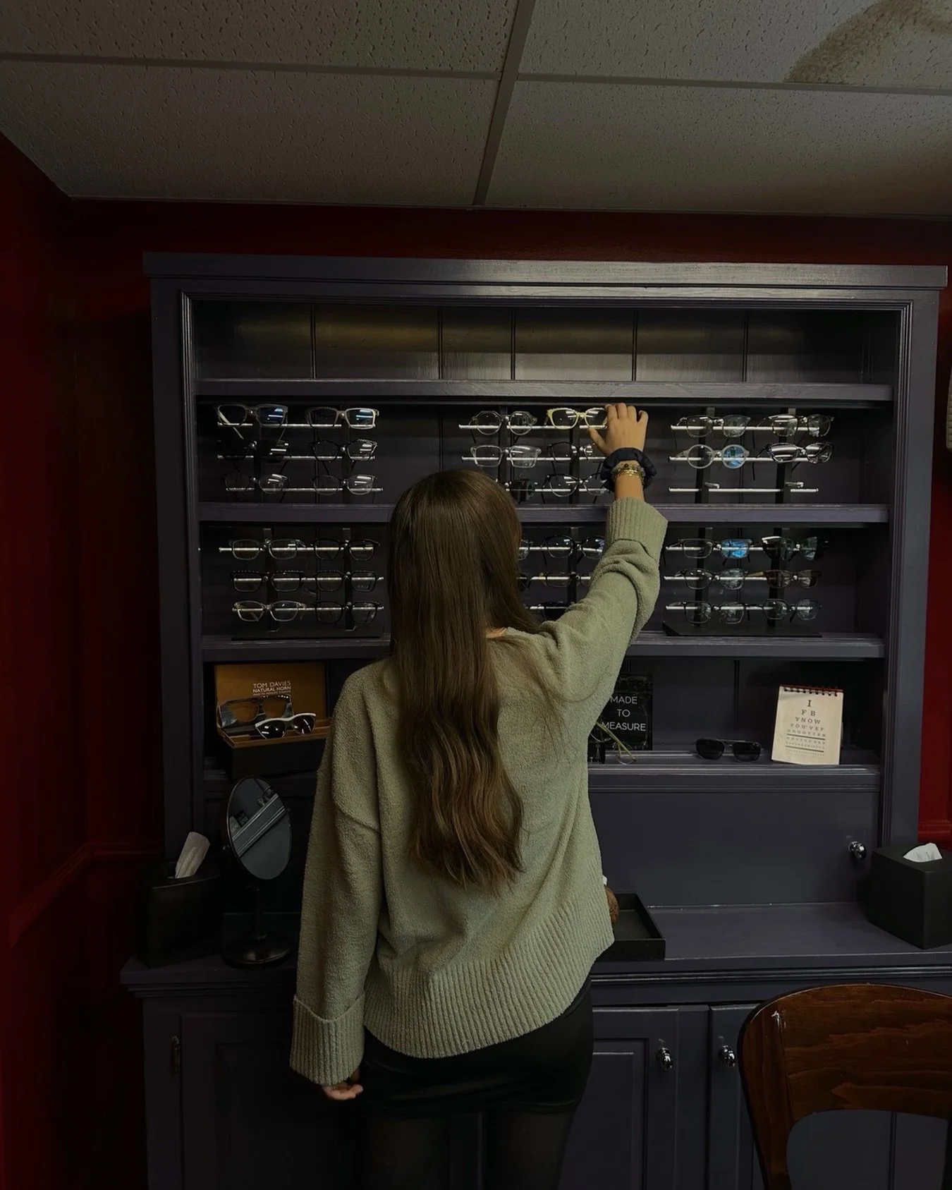 Helping you find the pair 🤍

At the Optical Shop of Westport, it&rsquo;s all about the perfect fit for your vision and your style. From timeless classics to modern statement frames, we will make sure you leave seeing clearly and looking your absolut