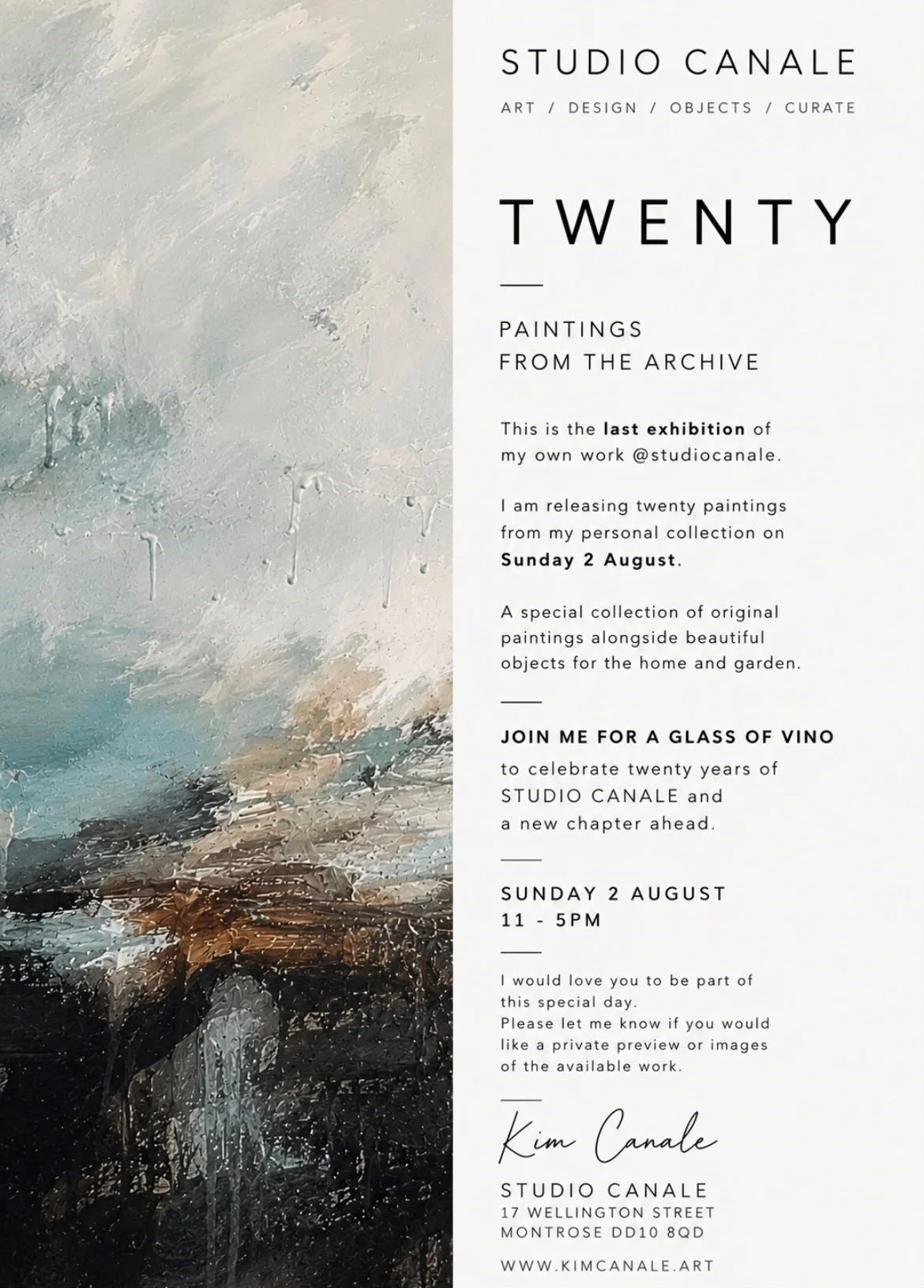 TWENTY: PAINTINGS FROM THE ARCHIVE