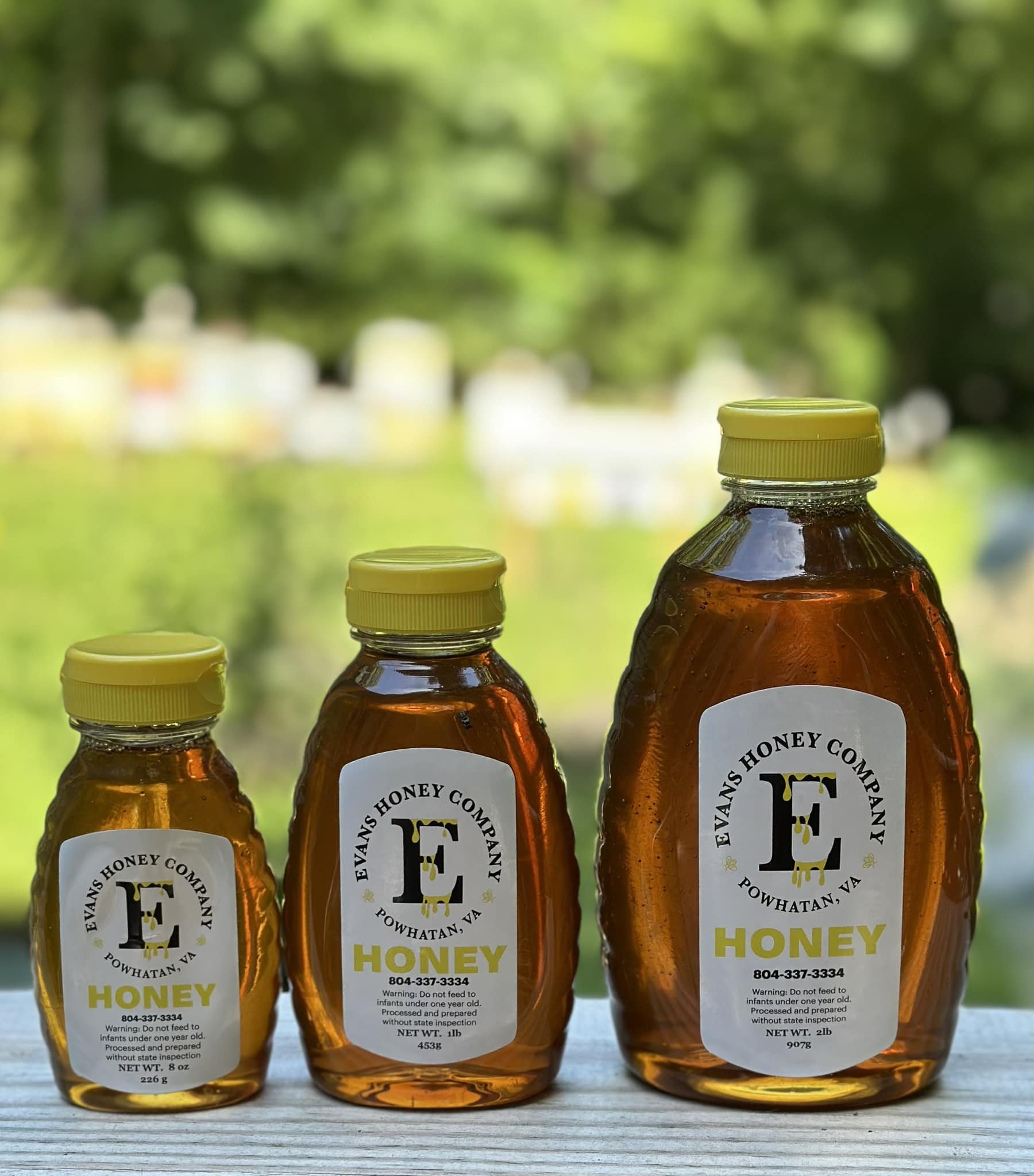 Plastic Squeeze Bottle Honey