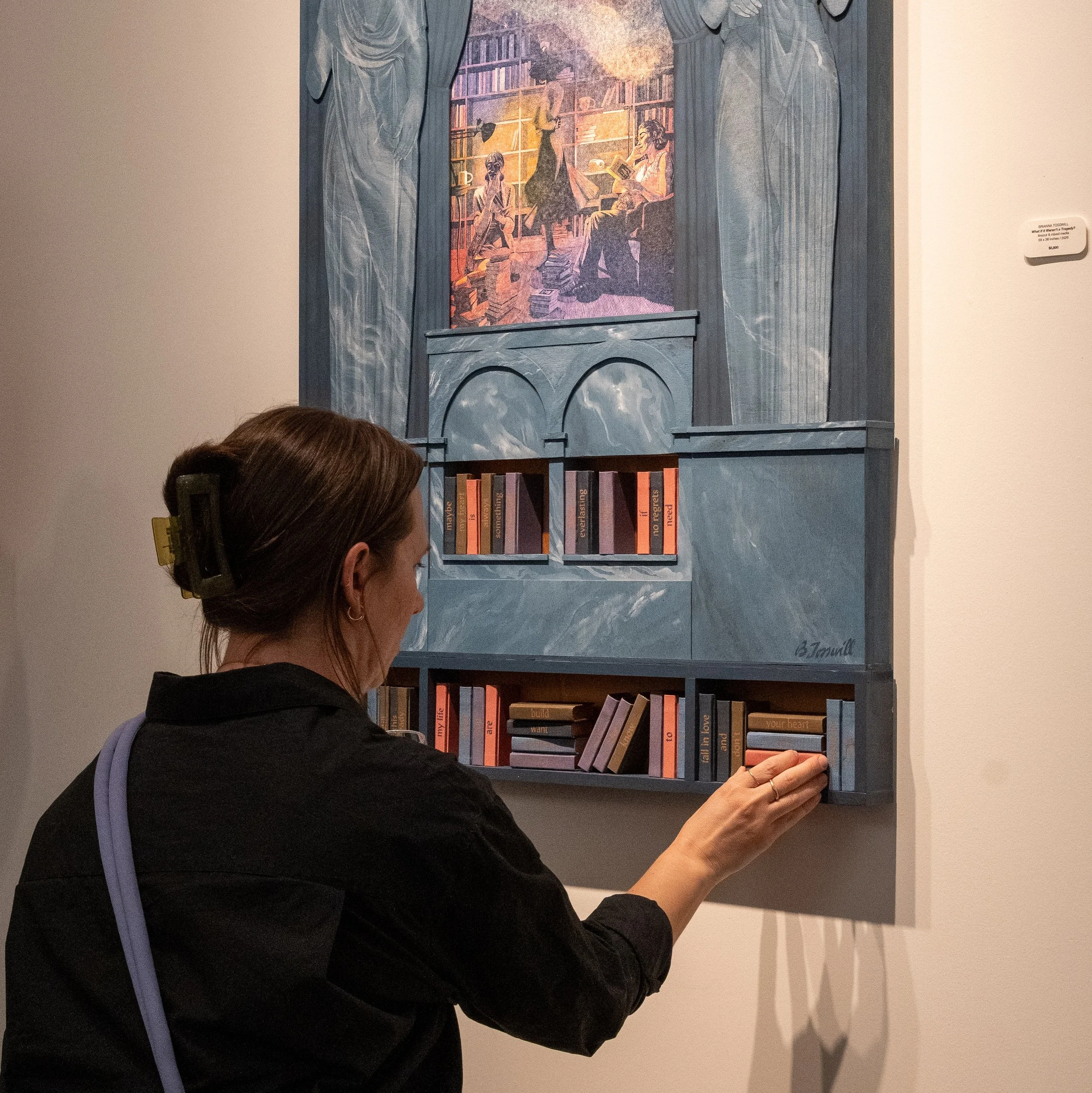So you’ve never been to a Gallery Opening before?