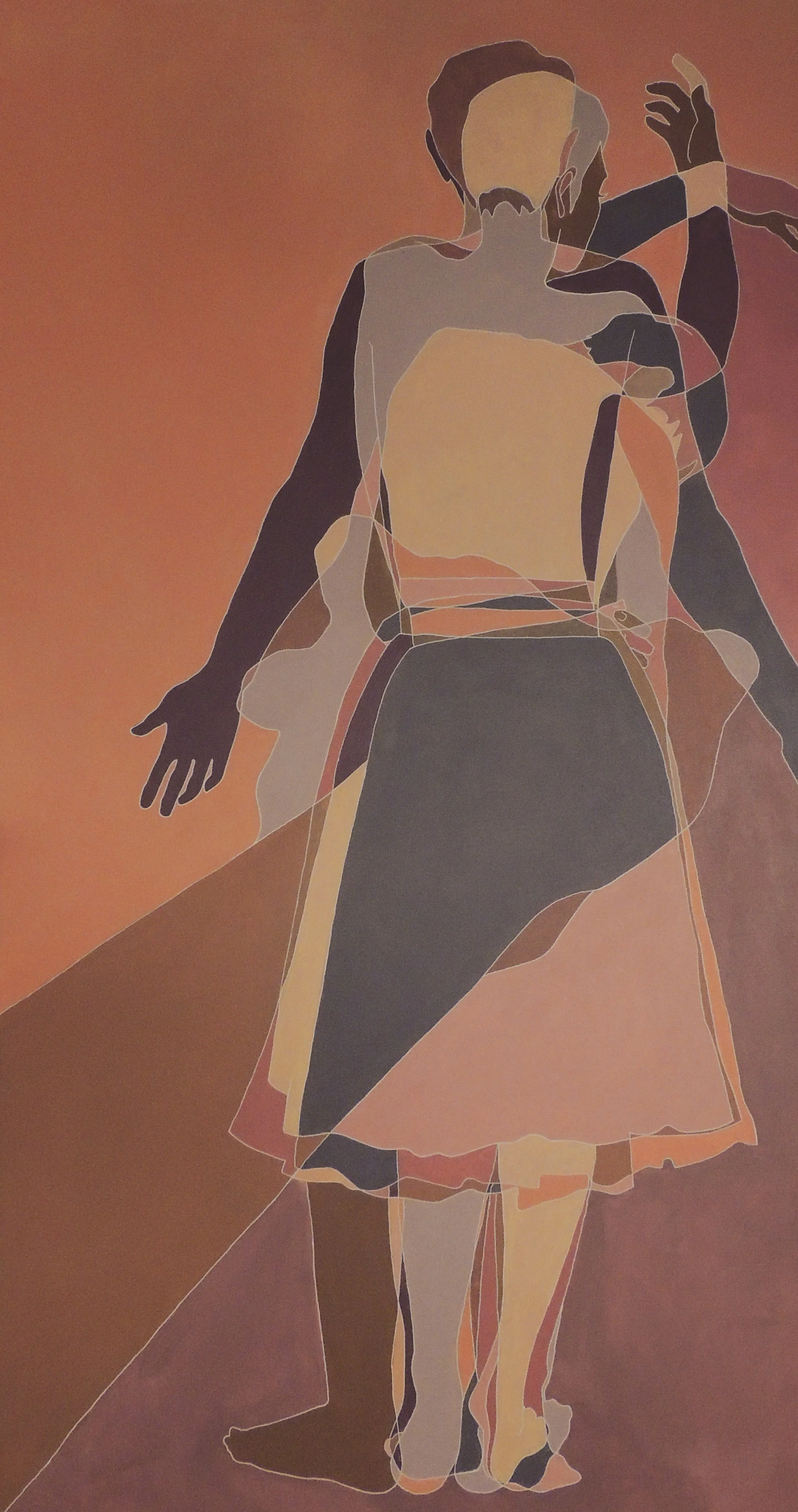 "Puppeteer" acrylic 24x48" 2014