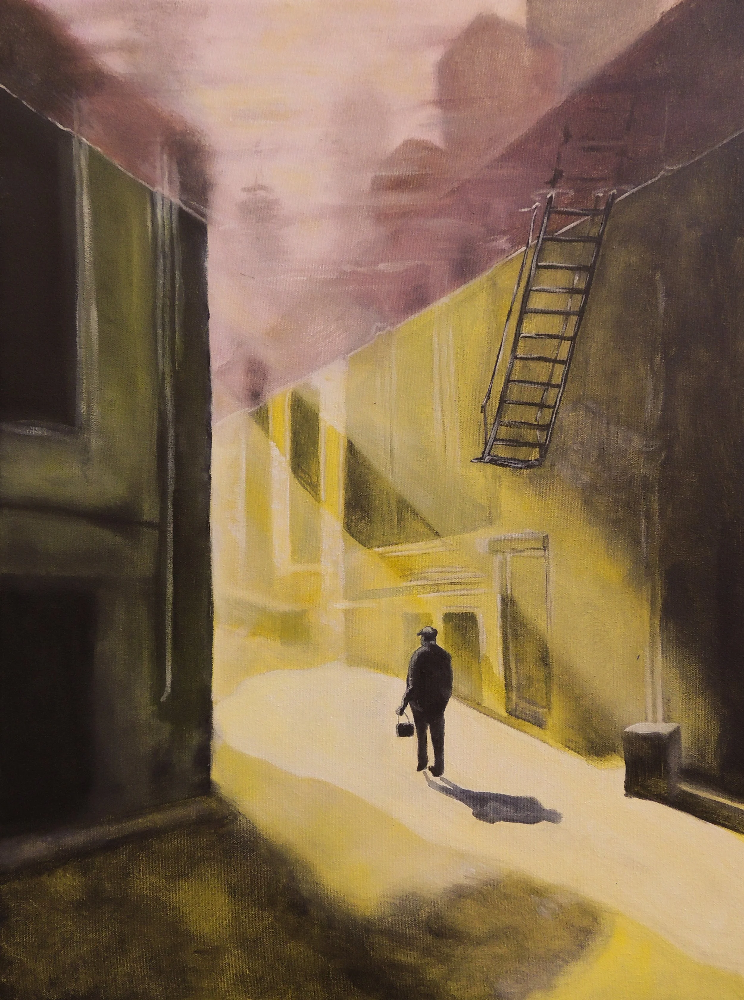 "Window" acrylic 16x20" 2013