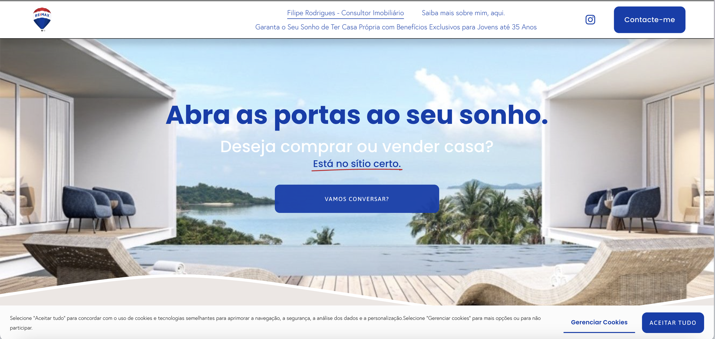 Filipe Rodrigues_Consultor Imobiliário_Criação de Websites_PORTO