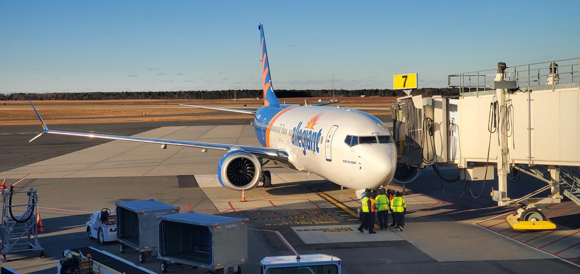 Allegiant's Inauguration Flight