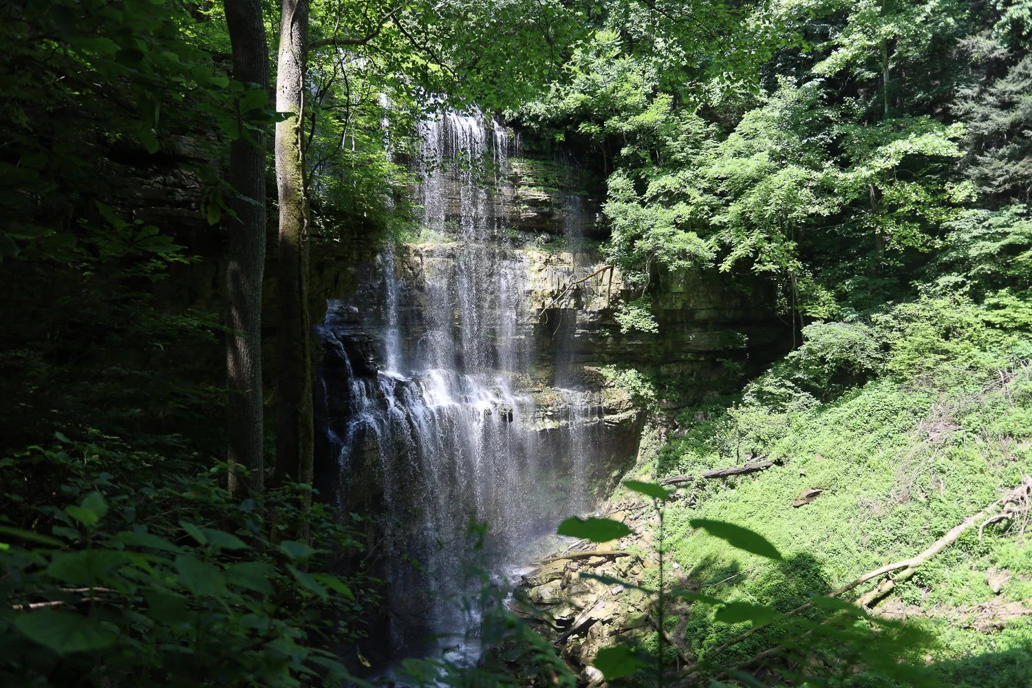 Scott’s Gulf State Park: 9 Mile Hike to Virgin Falls Waterfall and Others in Tennessee