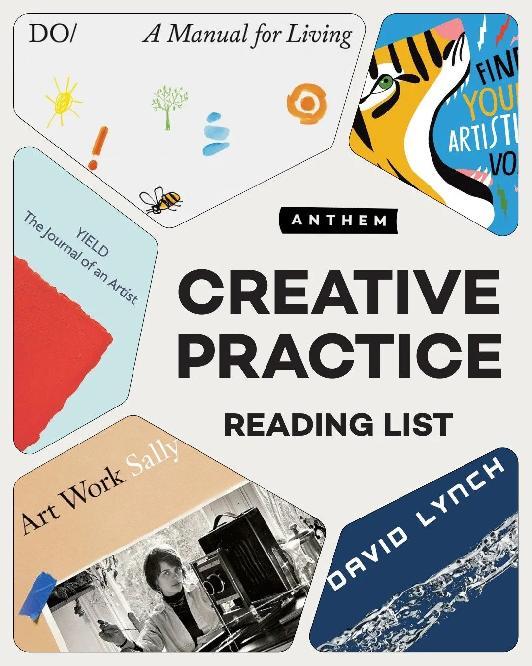 Our Creative Practice Reading List is here! See the link in bio &mdash; and join us for our first Creative Practice Reading Group on 2/21 in Morristown ✨