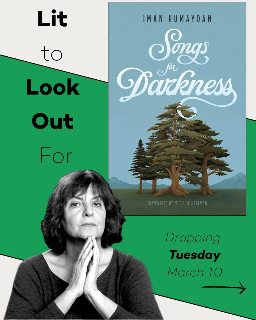 #newbook coming next Tuesday 3/10 from imanhumaydan. Tap the link in bio for this title and more #LitToLookOutFor.