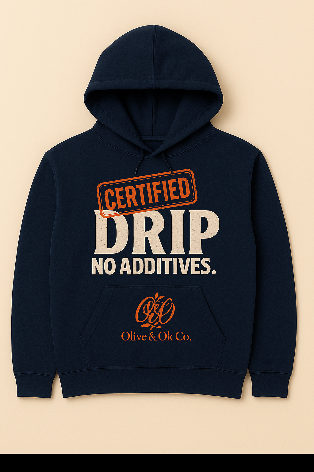 Certified Drip no additives (Bears Colors) Hoodie