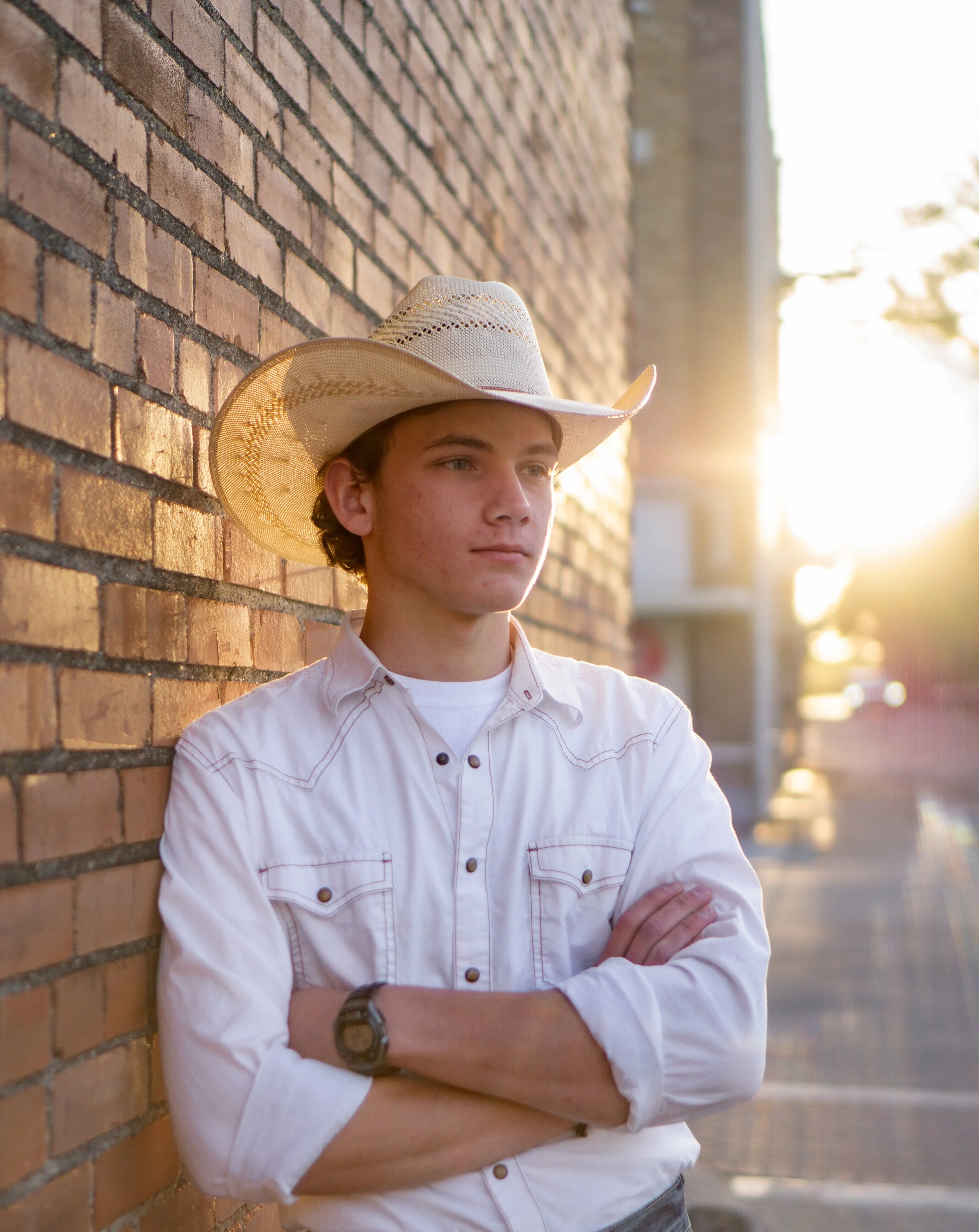 Senior Portraits Downtown Mckinney