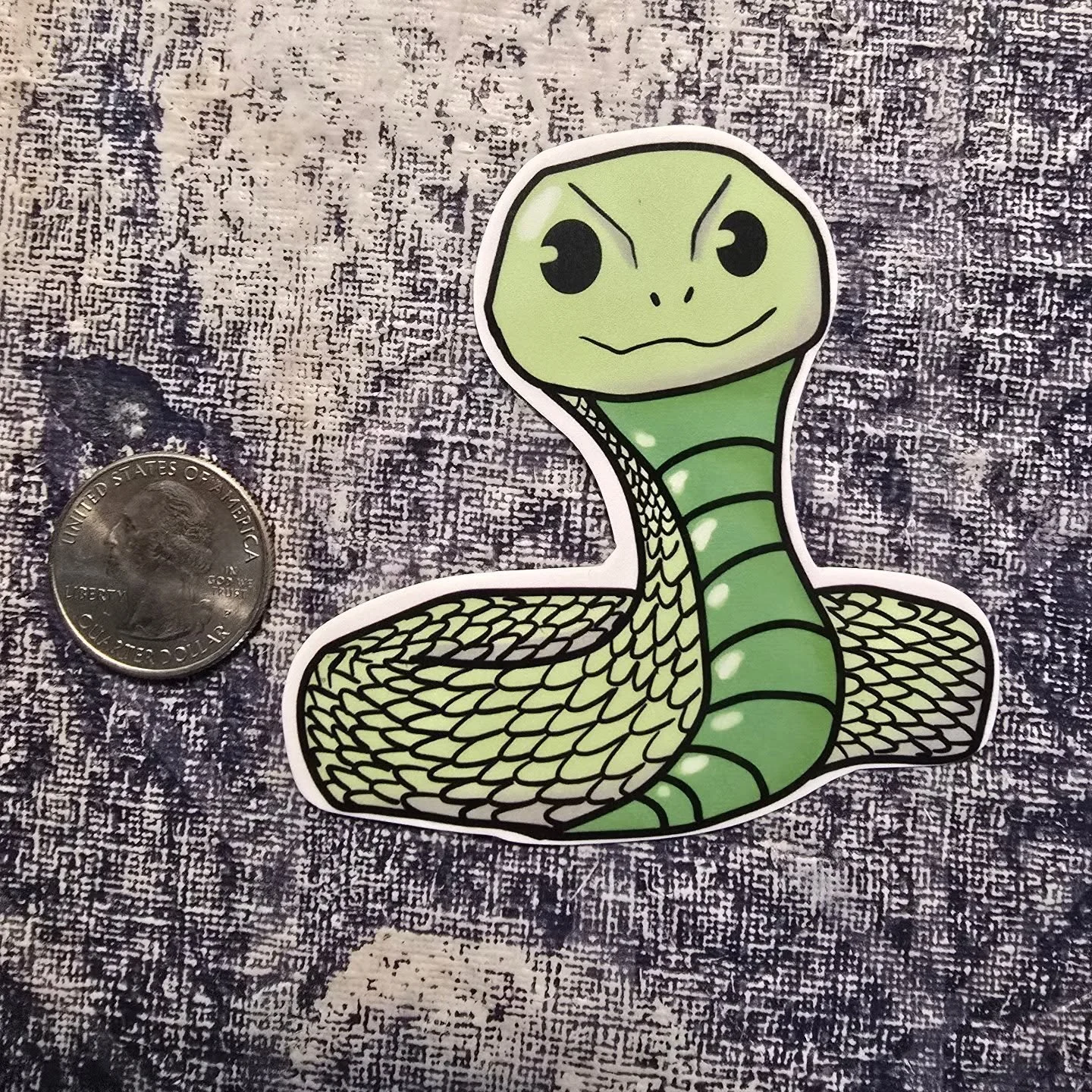 Introducing NOODLE THE SNAKE!! Now available on our website. Noodle will be on sale for 10% off for the first week!

Kameillustrations.com