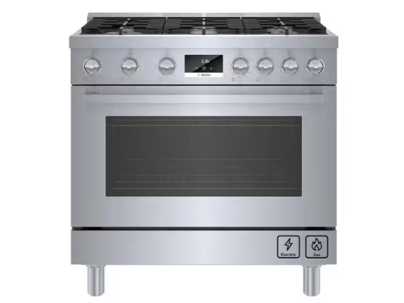 Slide in Dual Fuel Range