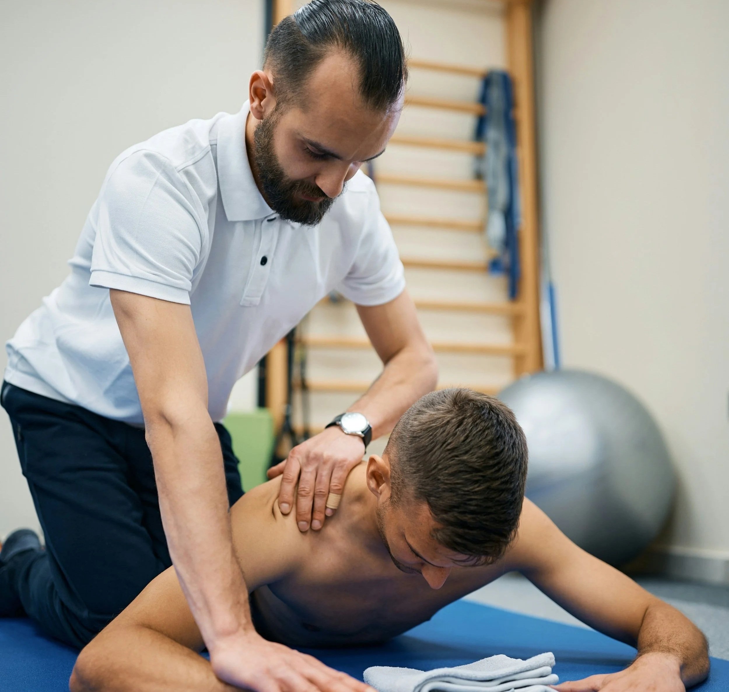 Florian behandelte einen Schmerz-Patienten