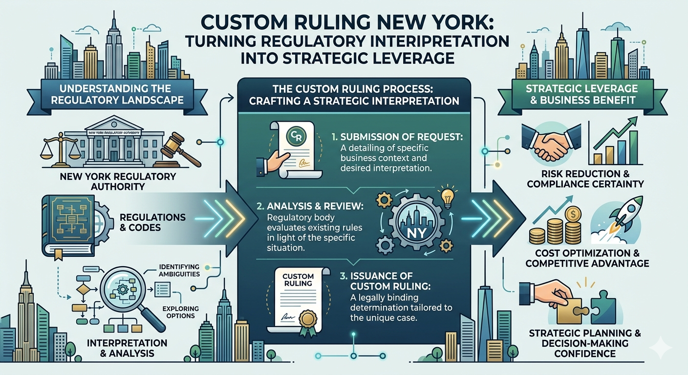 Custom Ruling New York: Turning Regulatory Interpretation into Strategic Leverage