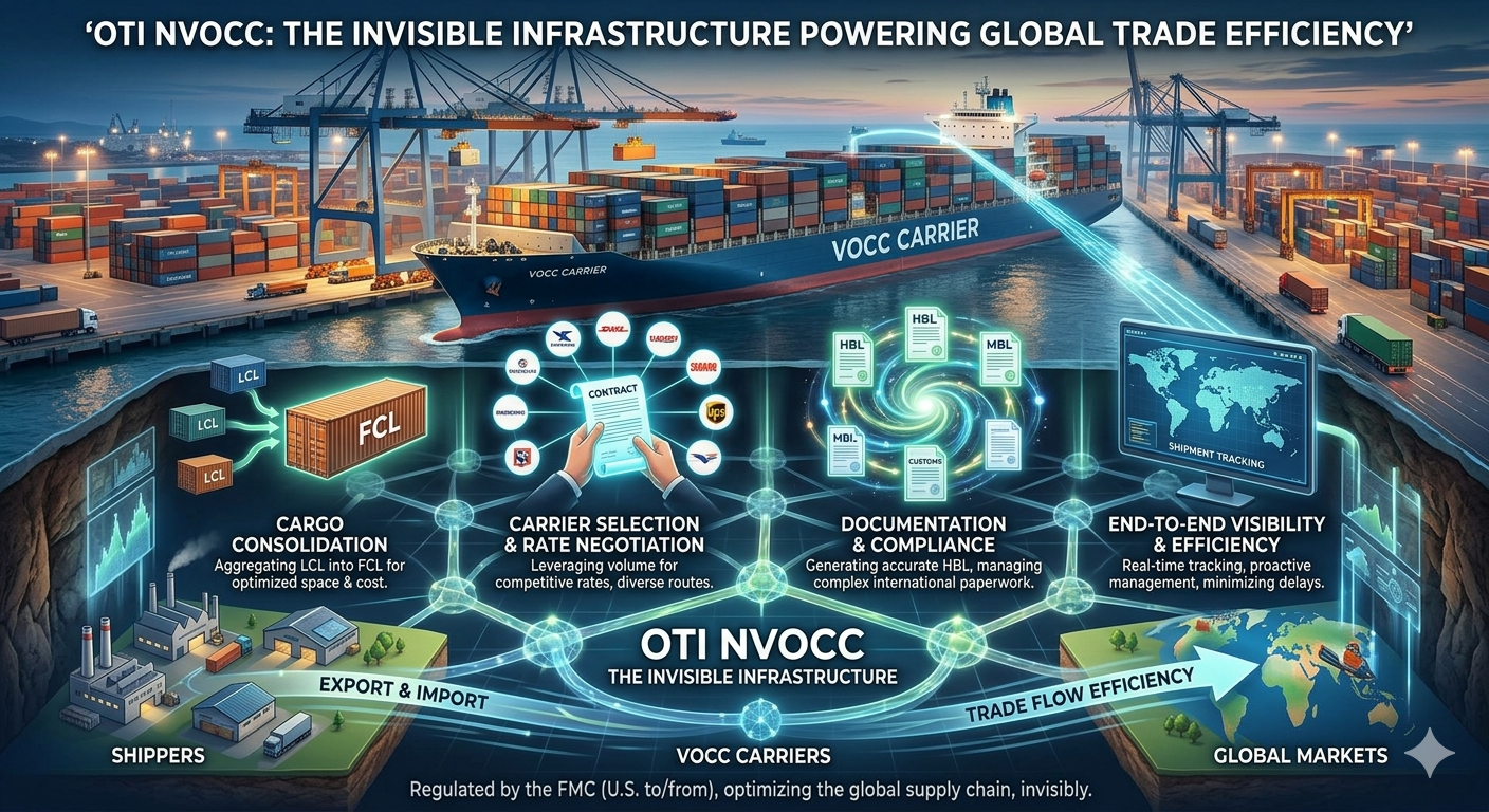 OTI NVOCC: The Invisible Infrastructure Powering Global Trade Efficiency 