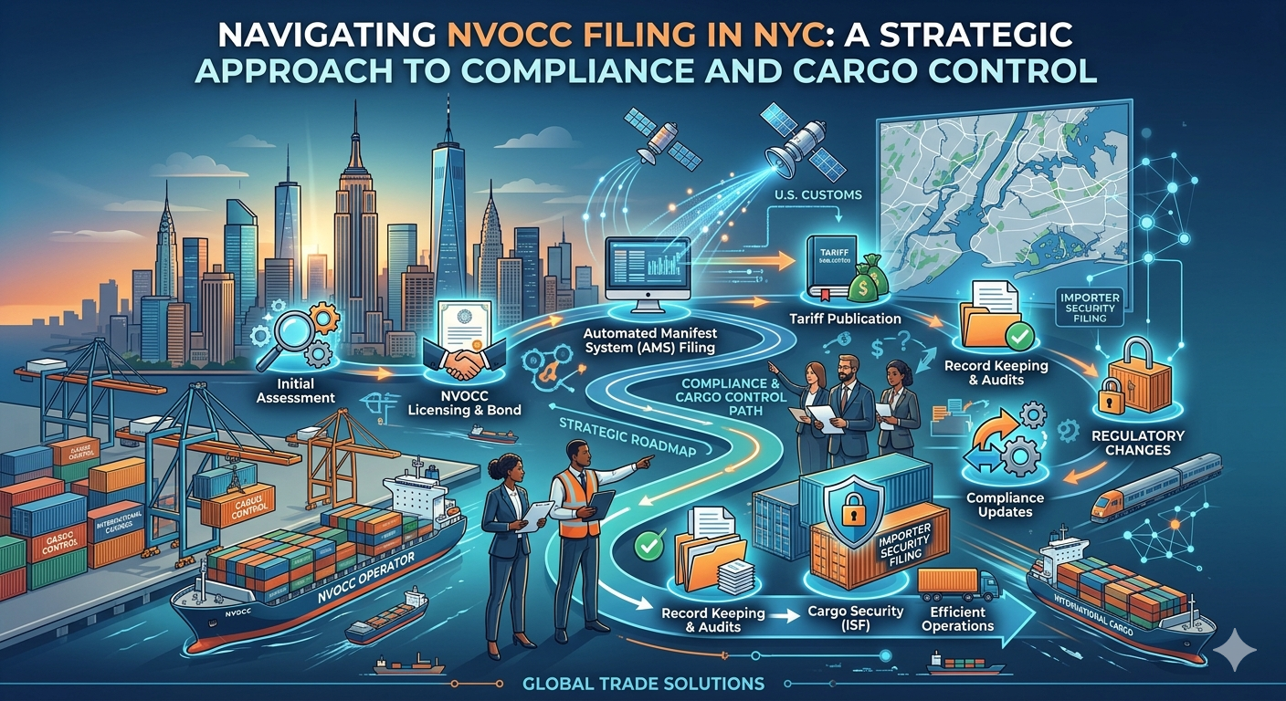 Navigating NVOCC Filing in NYC: A Strategic Approach to Compliance and Cargo Control