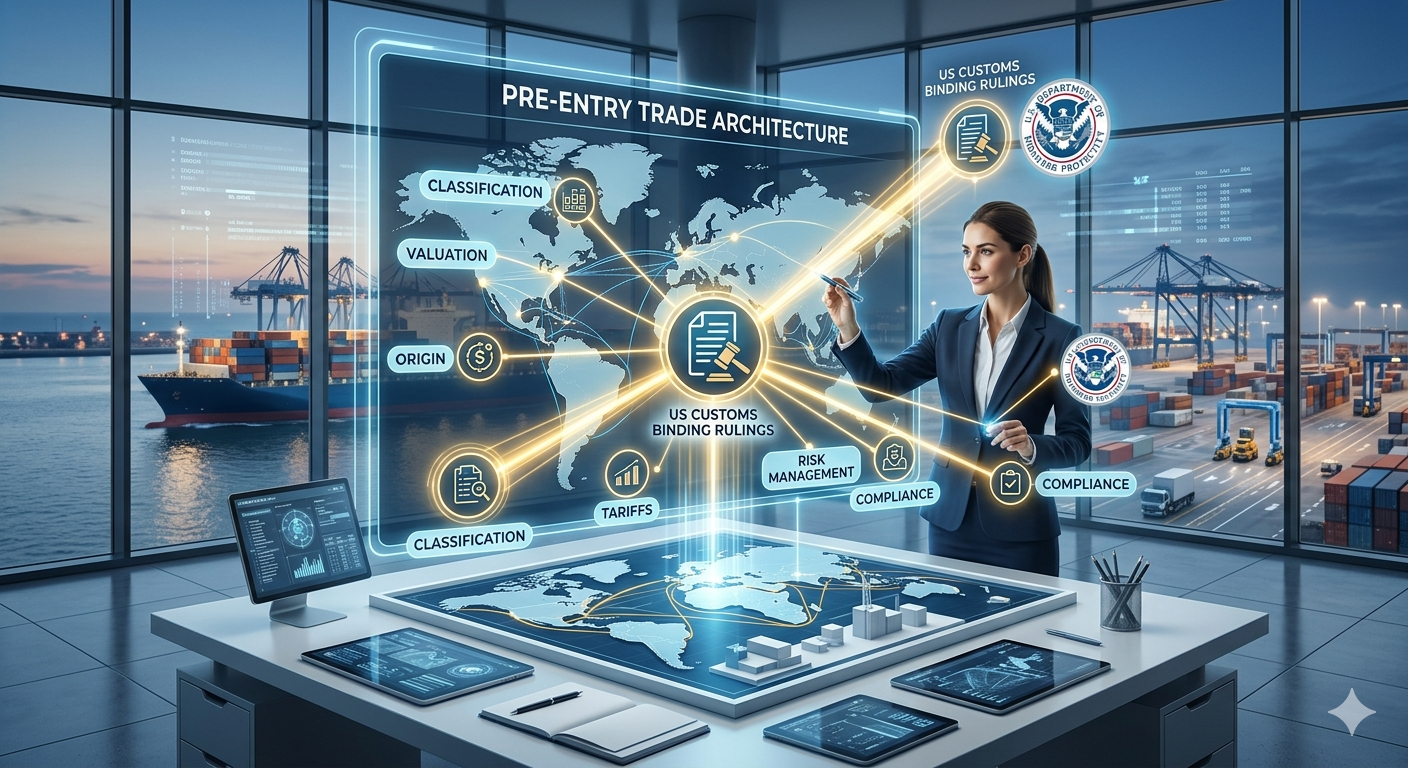The Strategic Leverage of US Customs Binding Rulings in Pre-Entry Trade Architecture 