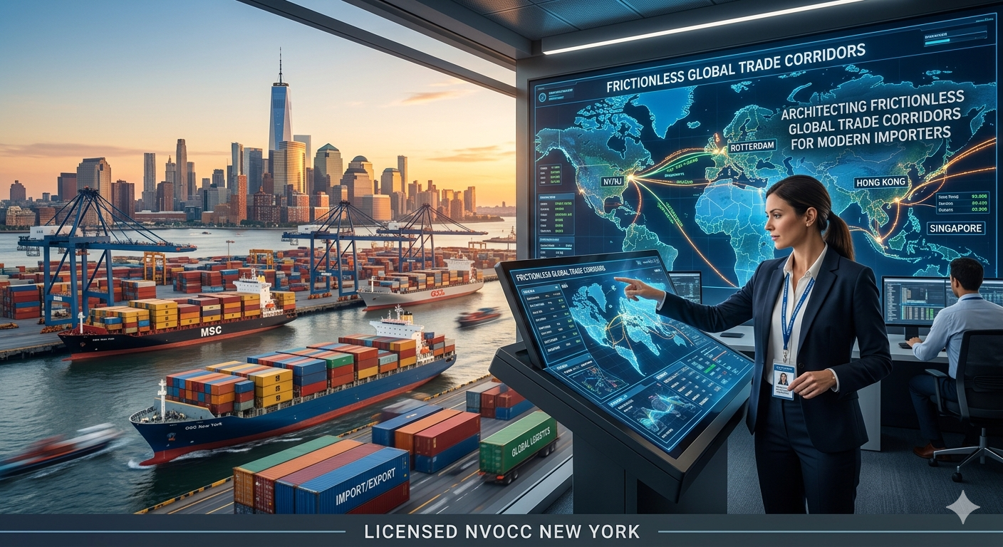 Licensed NVOCC New York: Architecting Frictionless Global Trade Corridors for Modern Importers 