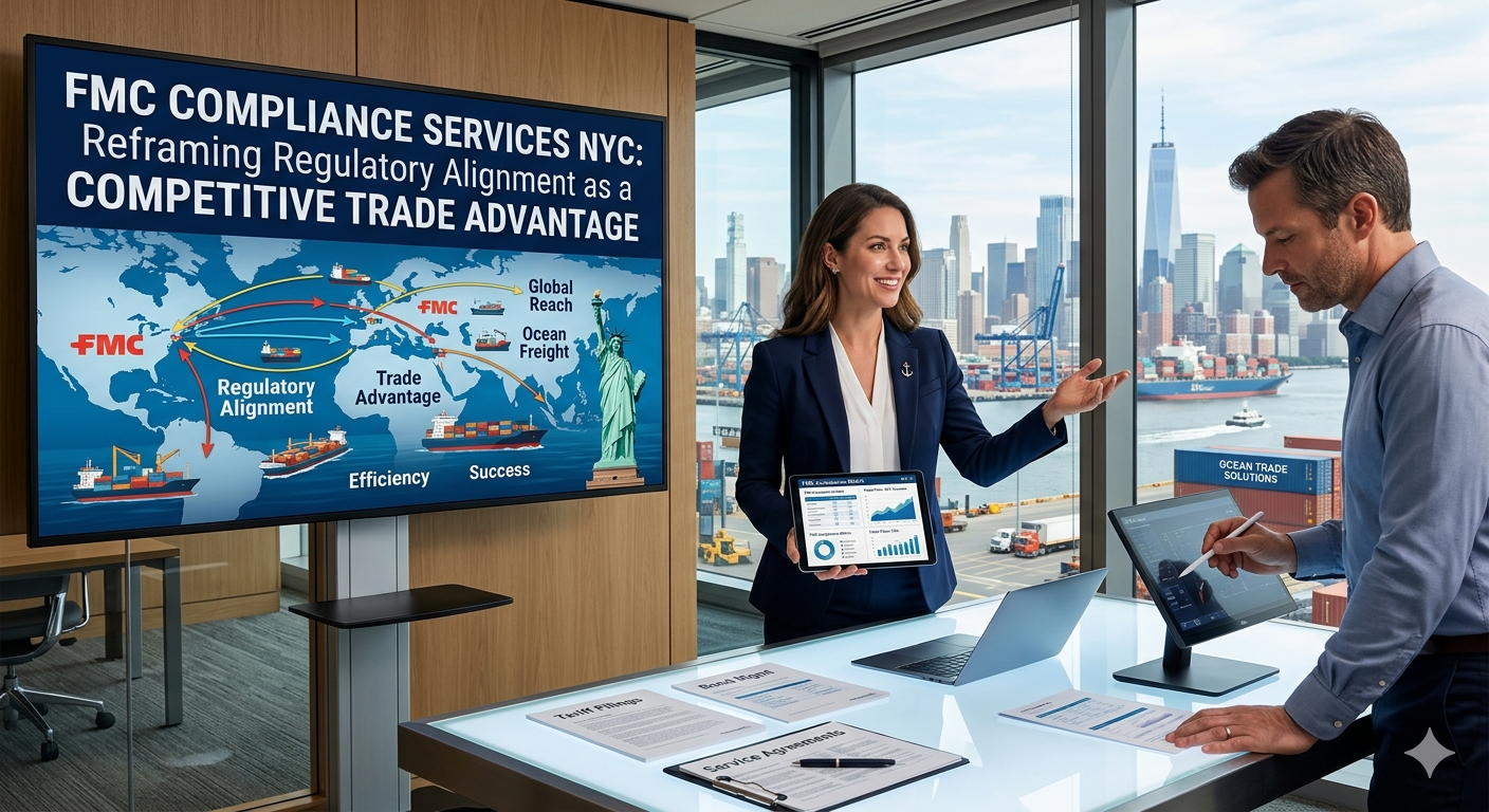 FMC Compliance Services NYC: Reframing Regulatory Alignment as a Competitive Trade Advantage 