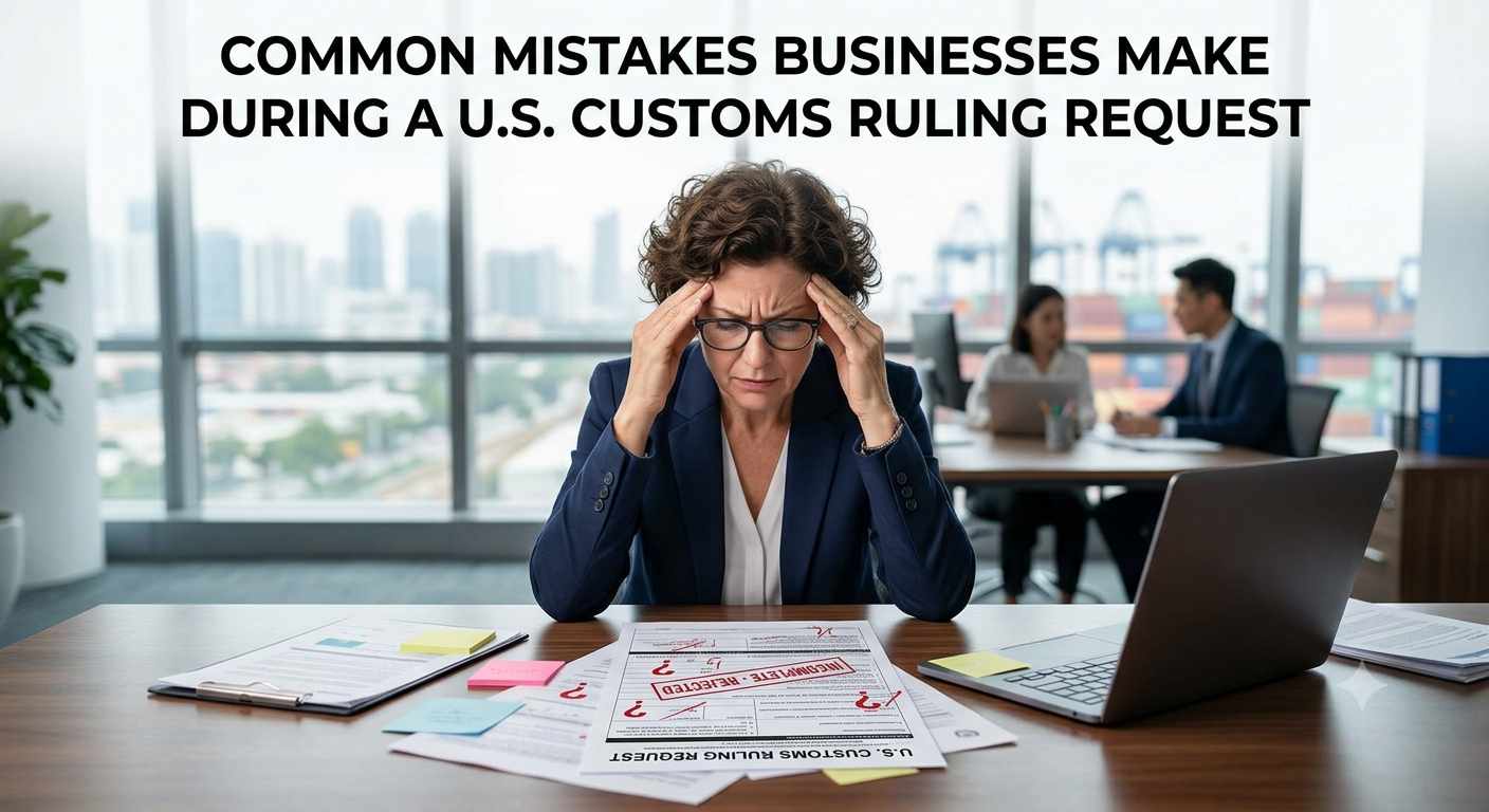 Common Mistakes Businesses Make During a U.S. Customs Ruling Request 