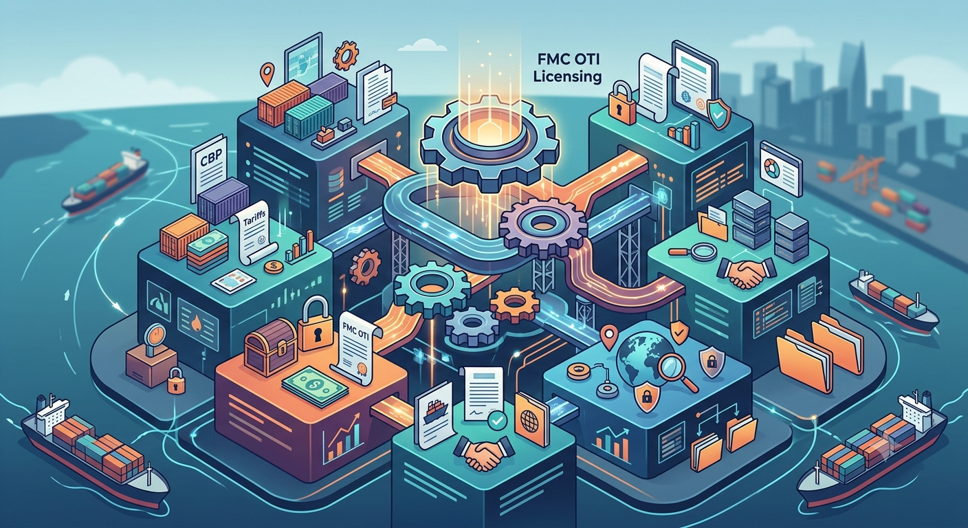 How FMC OTI Licensing Fits Into the Larger Compliance Structure of an NVOCC 
