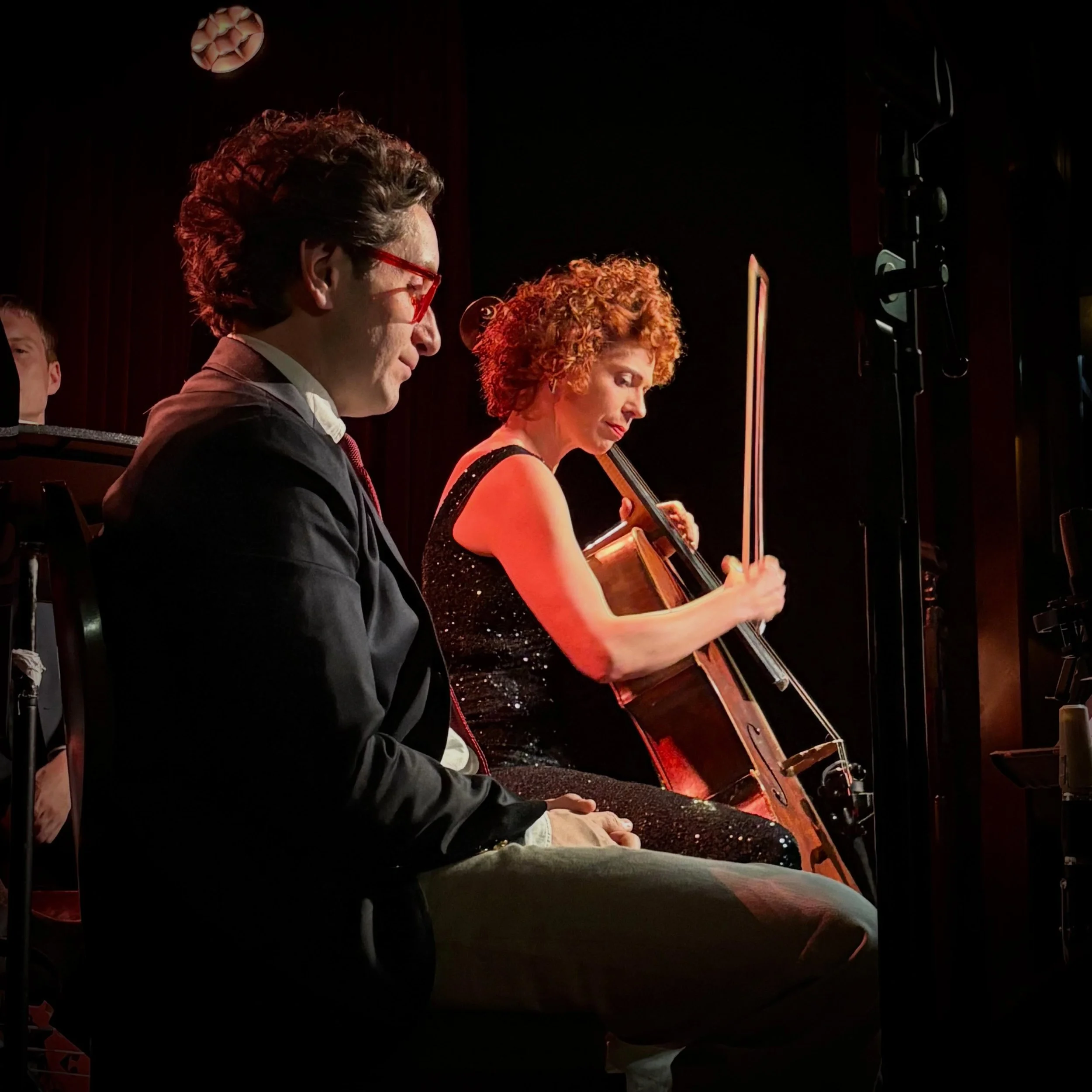 What an utterly joyful evening of innovative arrangements blending classical music with fun and unexpected jazz twists at Ronnie Scott&rsquo;s. Brilliant stuff, @gabriellaswallowcellist, @giacomomoneymoproblems, @joe_webb_music, and @willsach. Not th