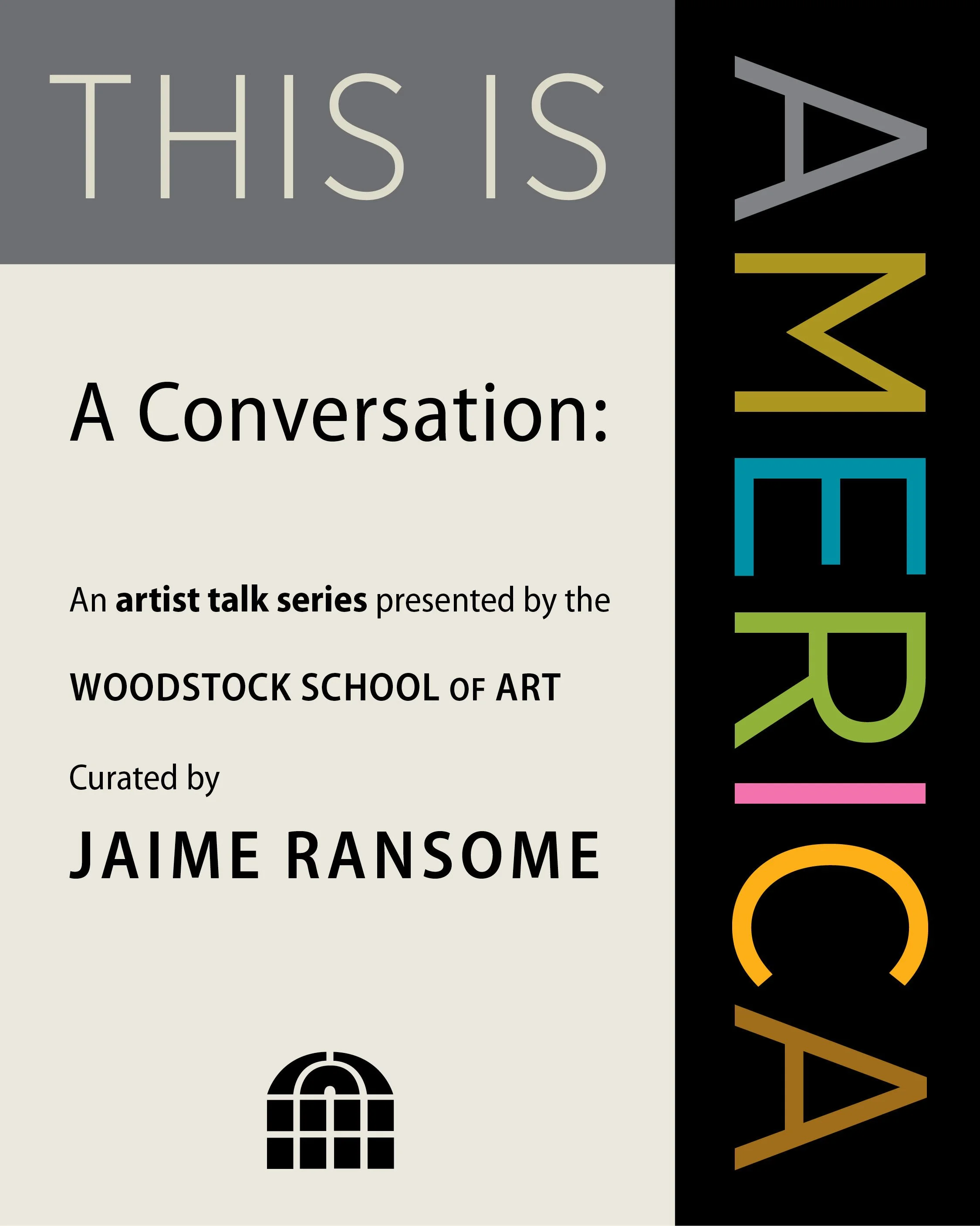 "This is America" Artist Talk with Ransome