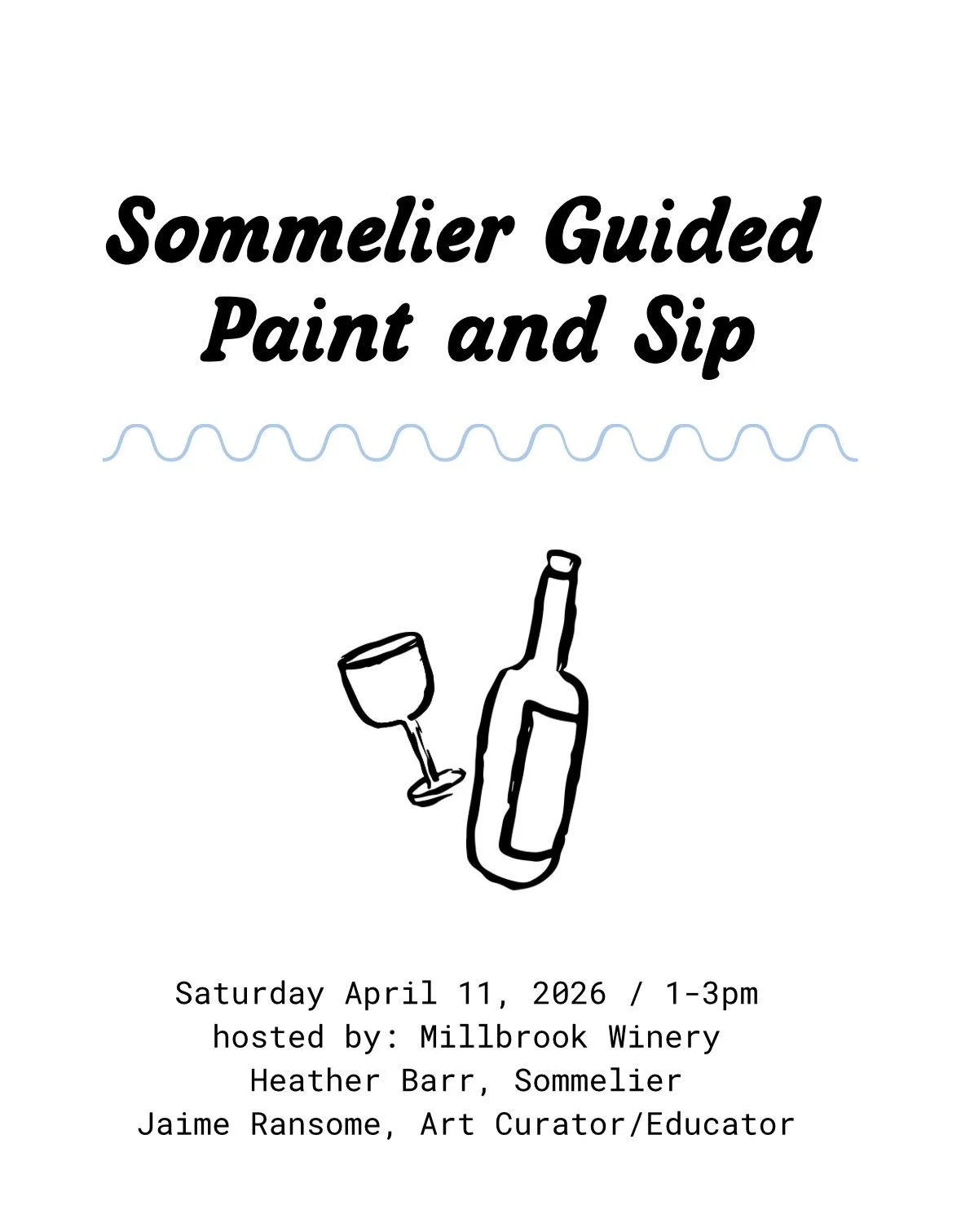 Sommelier Guided Paint and Sip