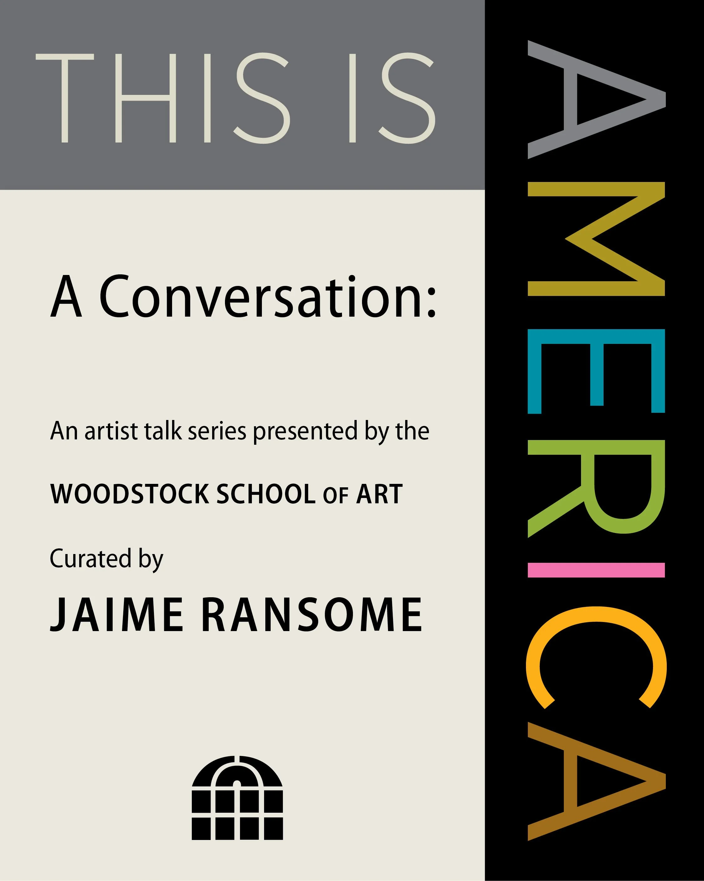 "This is America" Artist Talk