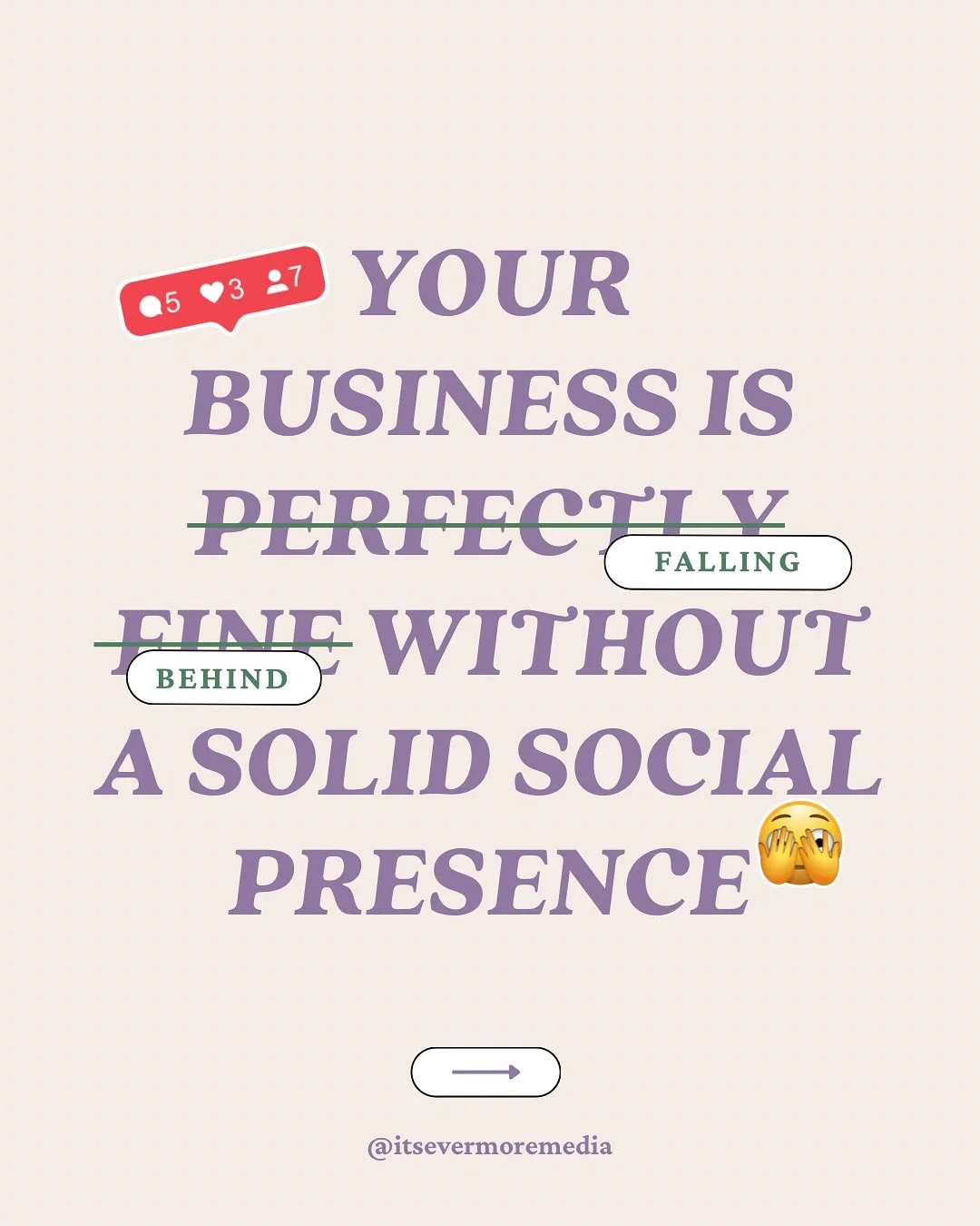 🚨 Harsh truth: If your business isn&rsquo;t active on social media, you&rsquo;re likely falling behind. 🚨

In today&rsquo;s digital world, your ideal customers are scrolling every single day&mdash;are they seeing YOU or your competitors? 👀

If you