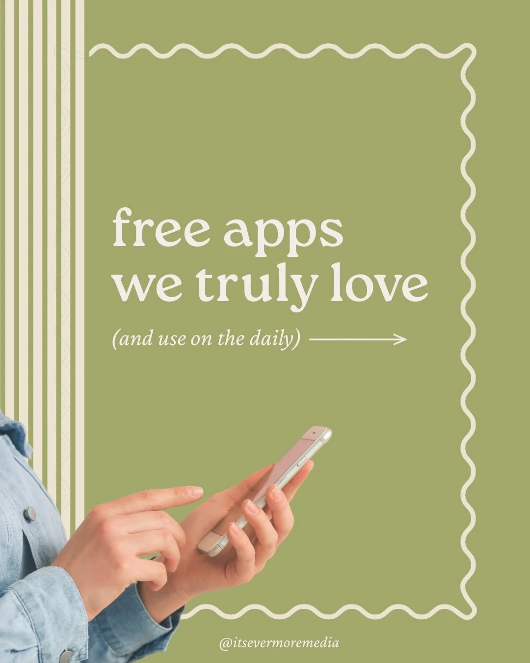 As social media managers and strategists, we use these free apps daily! 👏 

- Edits: perfect for simple edits and we love that you can save the audio to the reel (as long as it&rsquo;s under 1 minute!)

- Google Drive: such a great resource for us a