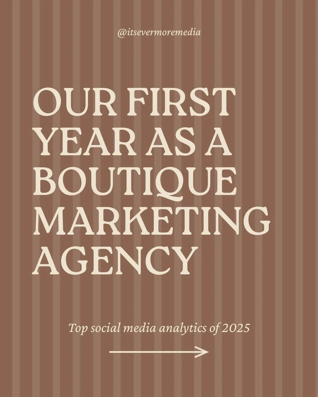 2025 was a great year and we can&rsquo;t wait to celebrate all the successes that 2026 brings👏🌟 Swipe through to see some of our top performing posts of this past year, with analytics! 

Follow along for social media marketing advice &amp; recommen