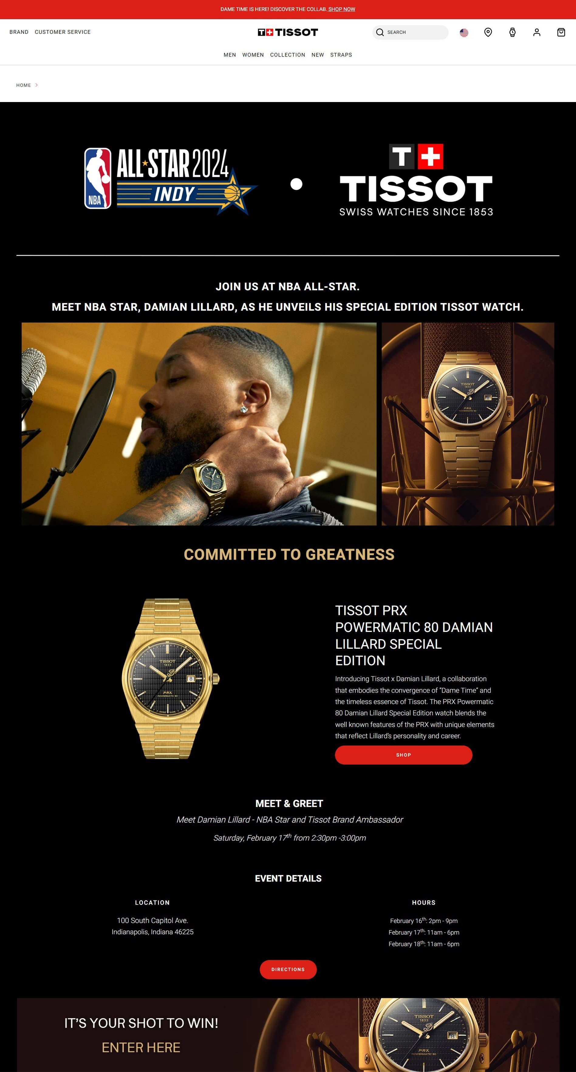 NBA All Stars 2024 - Landing Page