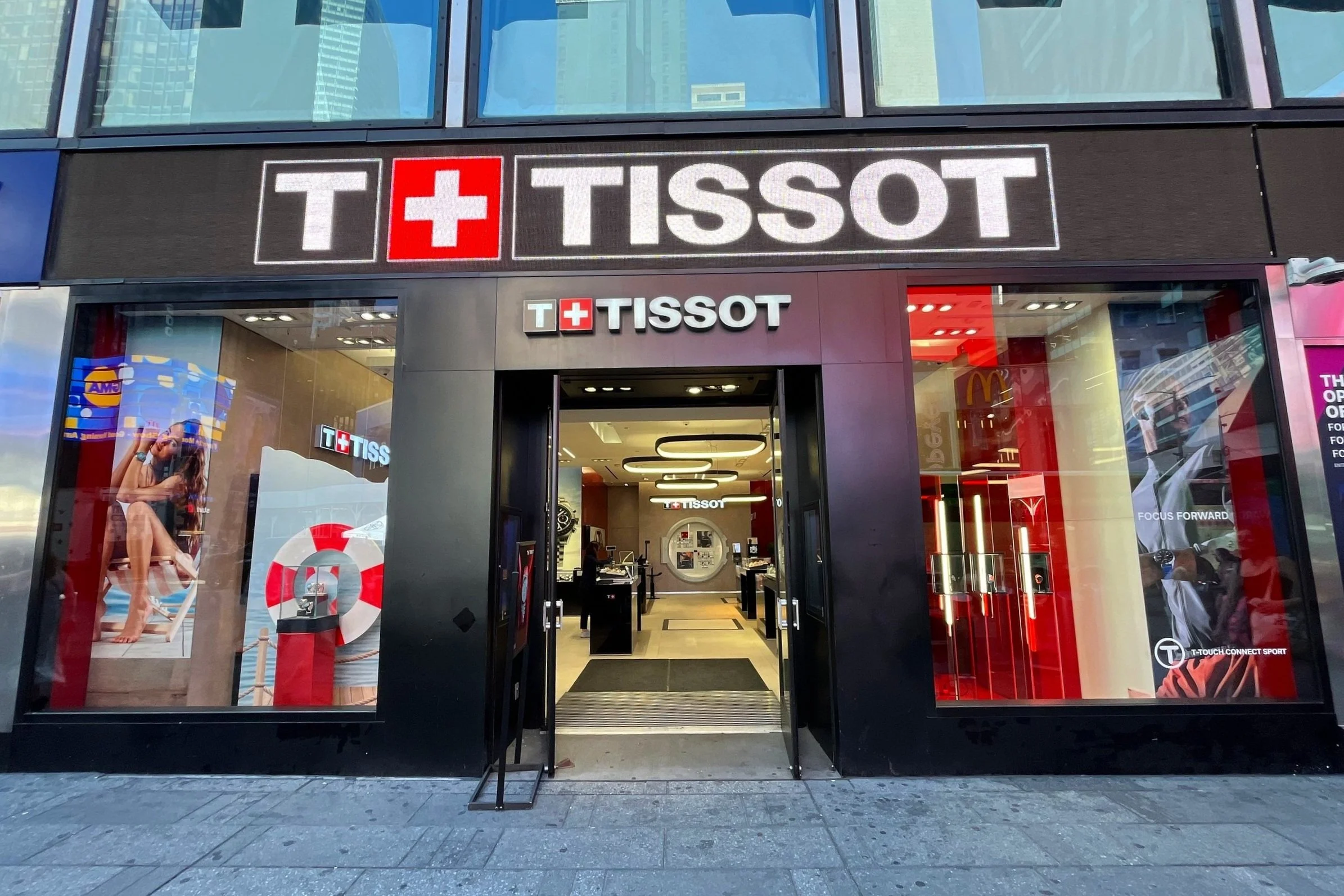 Times Square Boutique Facade