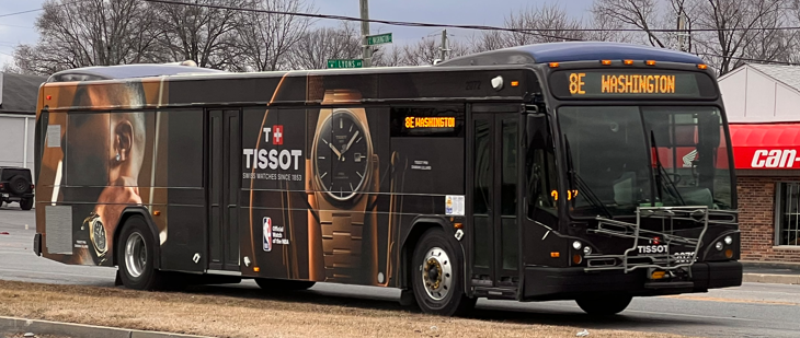 NBA All Stars 2024: Bus Wrapping