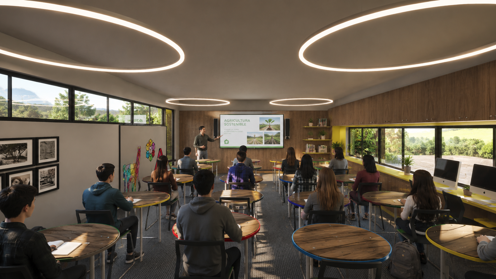 Sala Multiuso - Escuelas Agrícolas SNA Educa