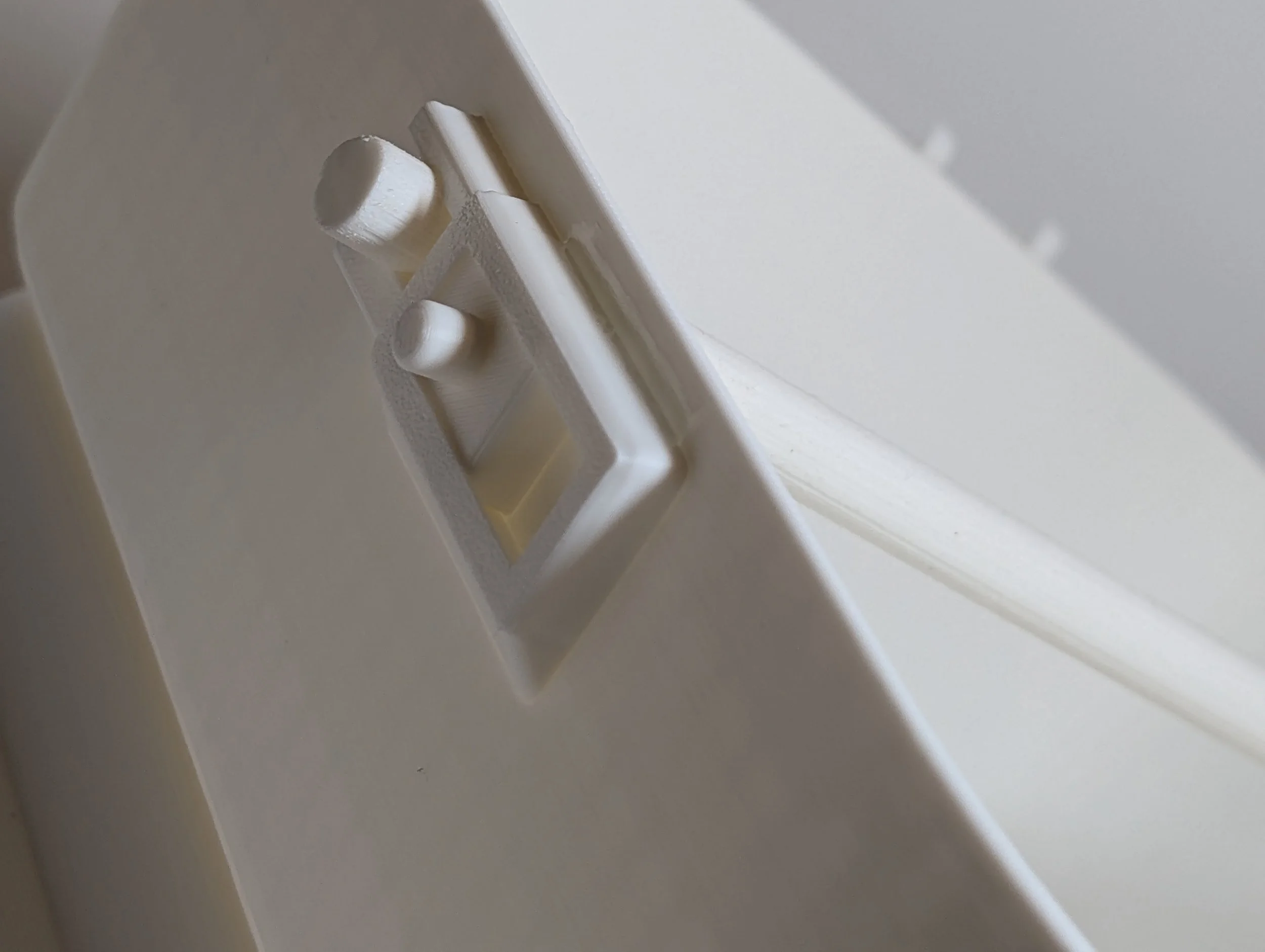 Be sure to lock the handle in place