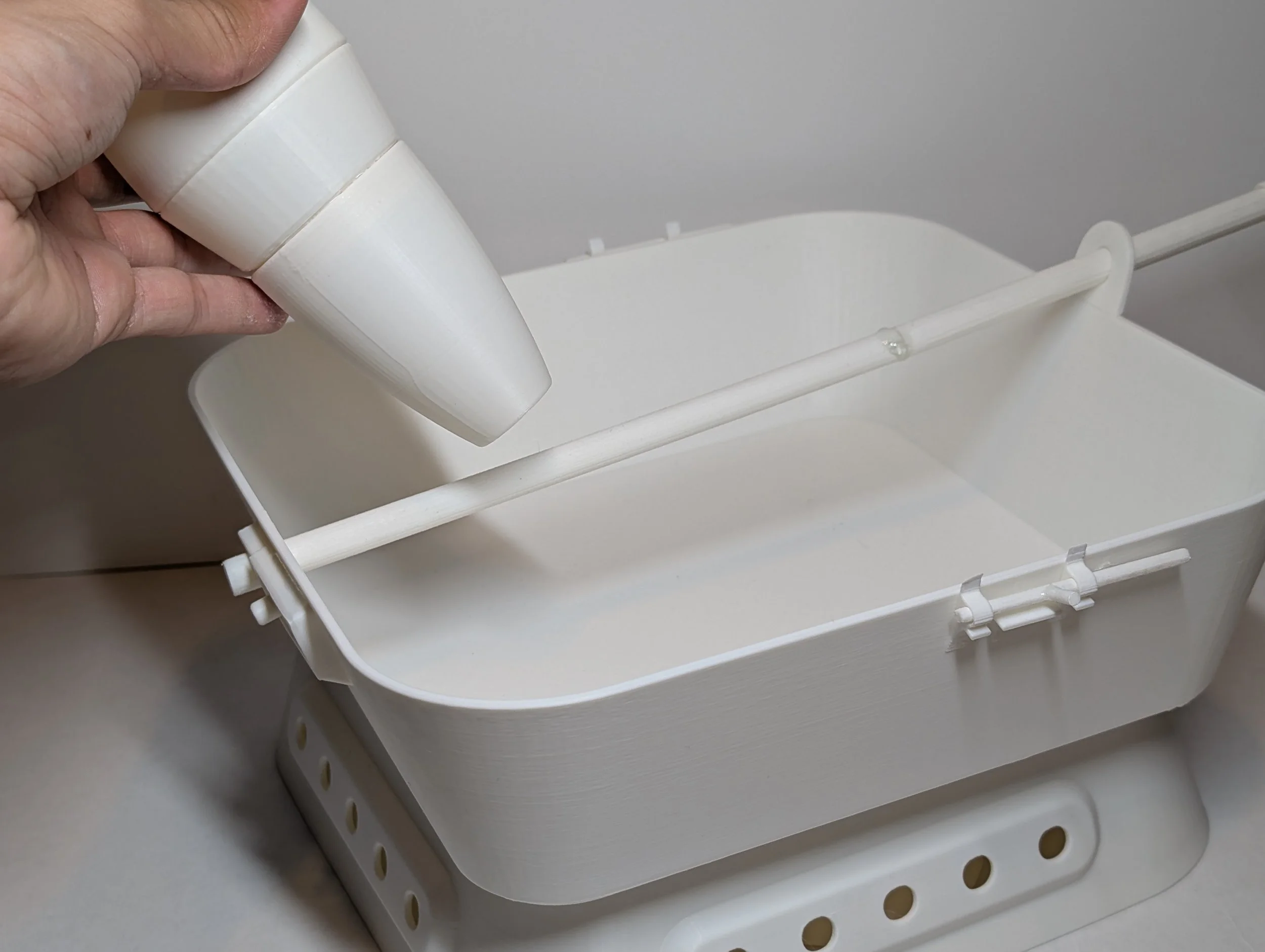 Pour ingredients into the pan and bring to a simmer; let cook