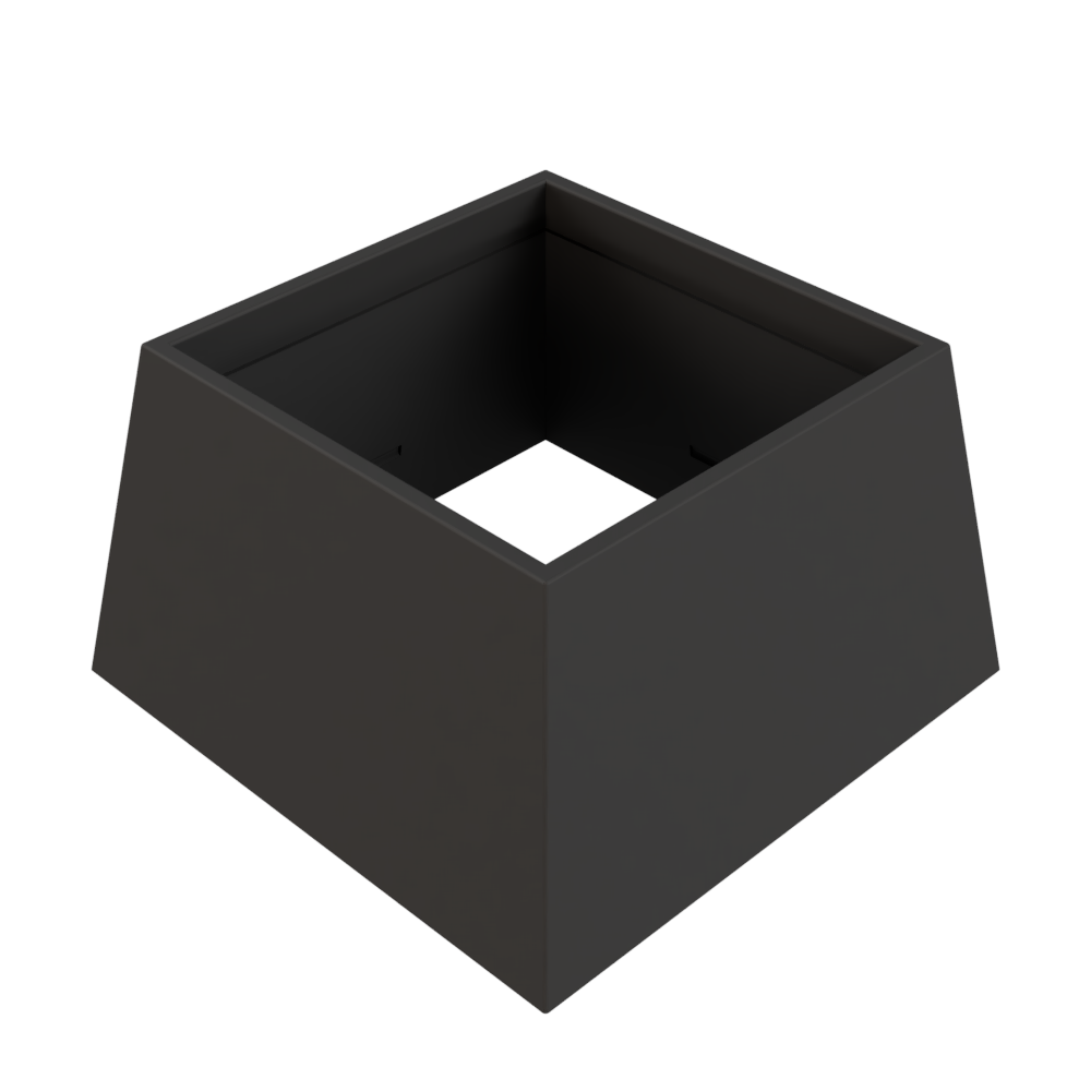 Body component #4 - holds upper diffuser in place and snaps together with body component #3