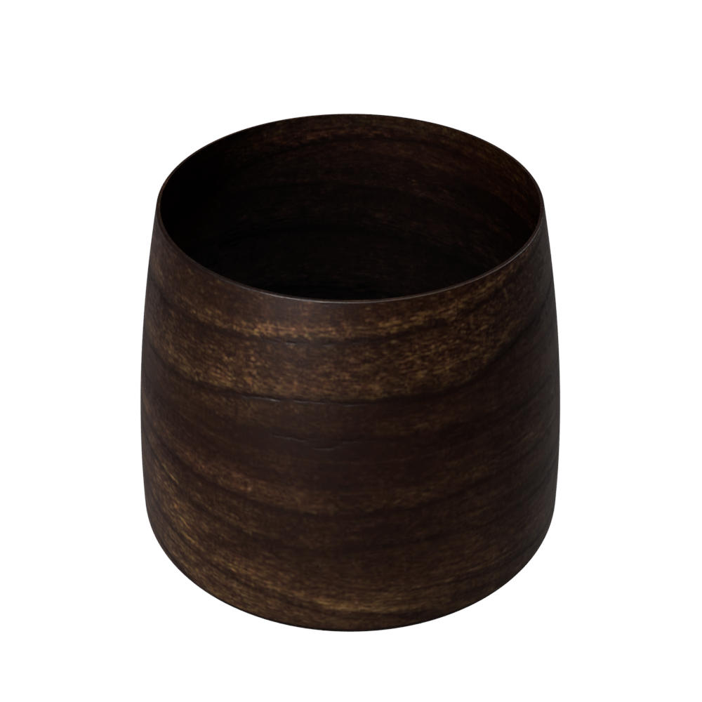 Bottle bottom veneer