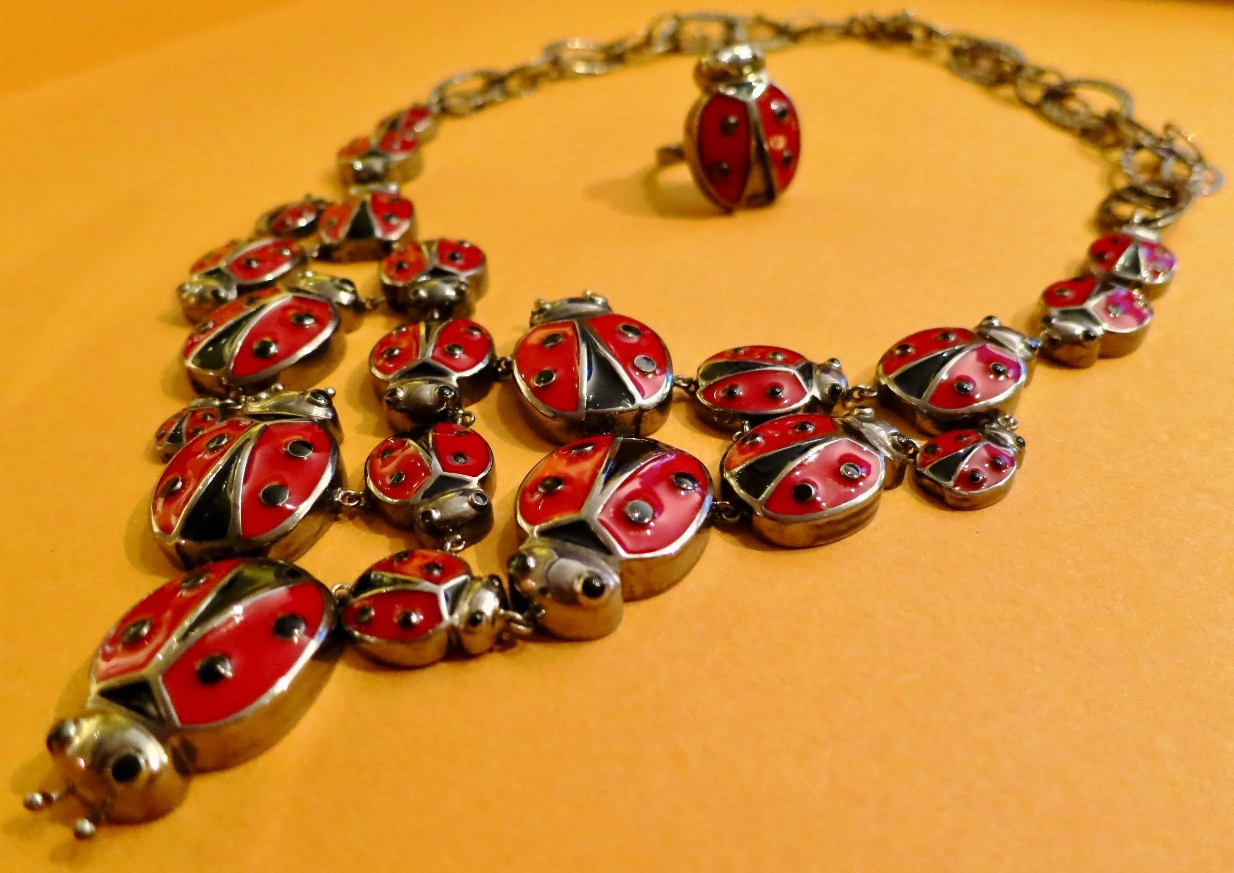 Ladybug Necklace